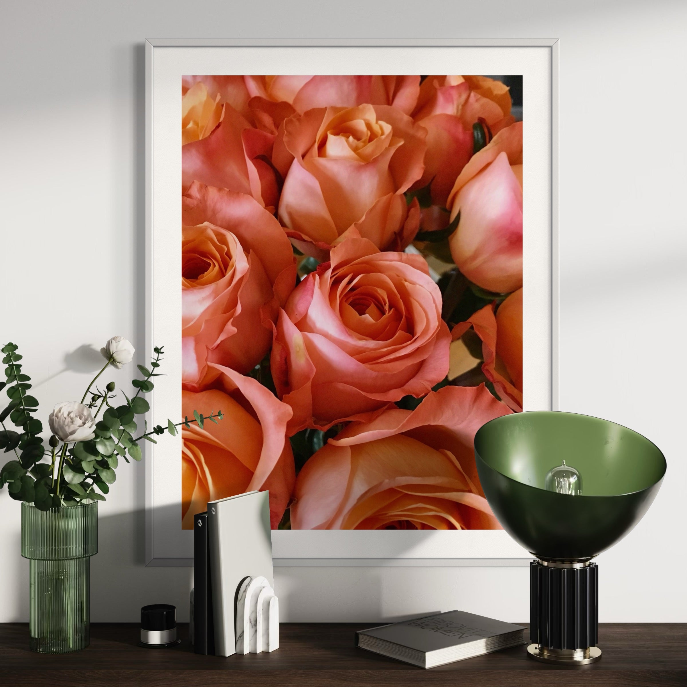 Coral Elegance - Moderno Wall Art Wall Art