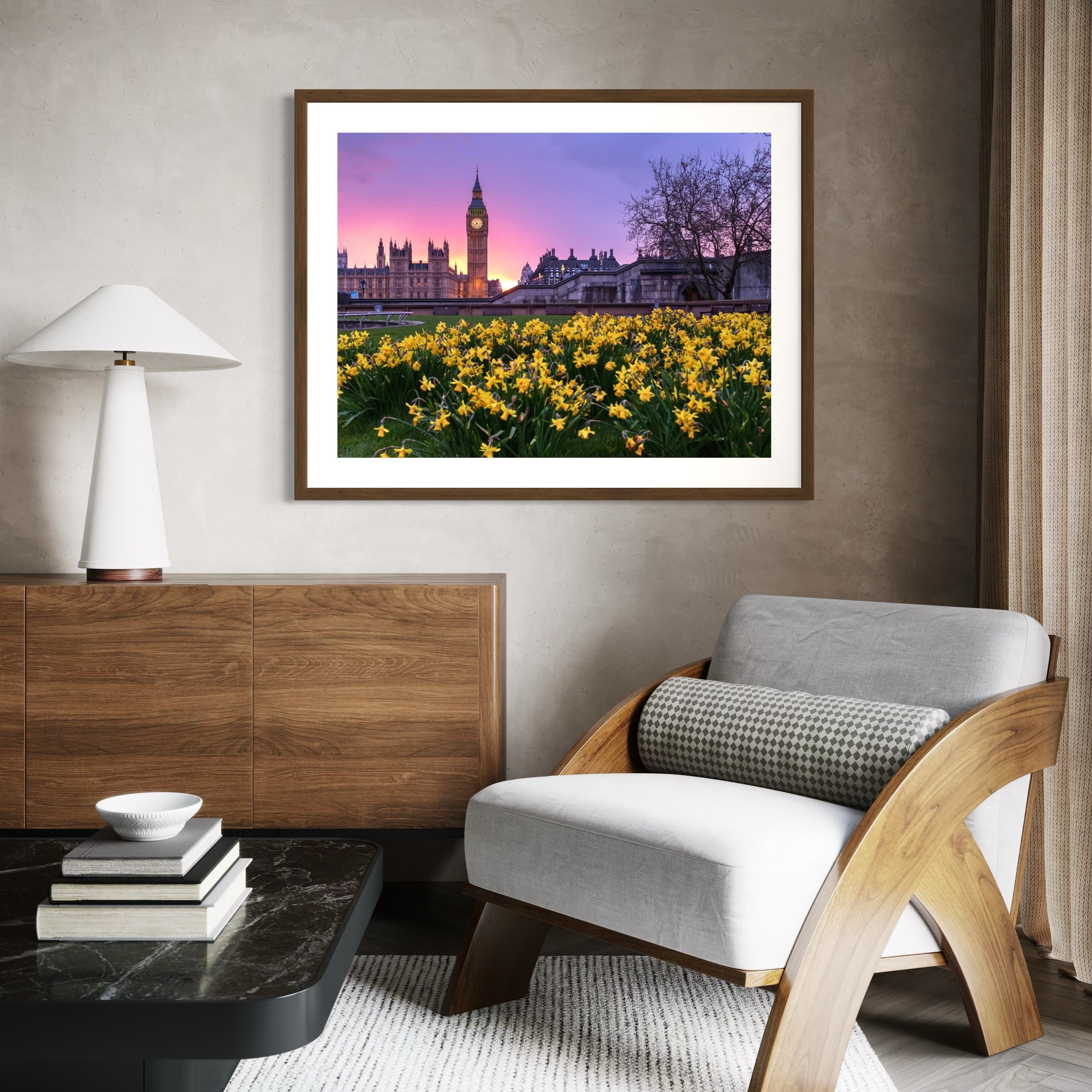 Evening Over Westminster - Moderno Wall Art Wall Art