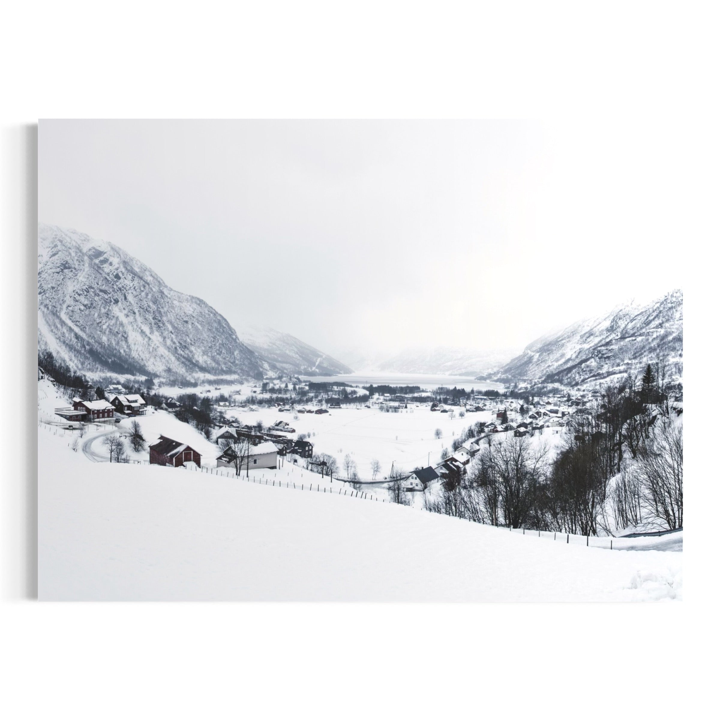 Nordic Winter Wonderland - Moderno Wall Art Wall Art