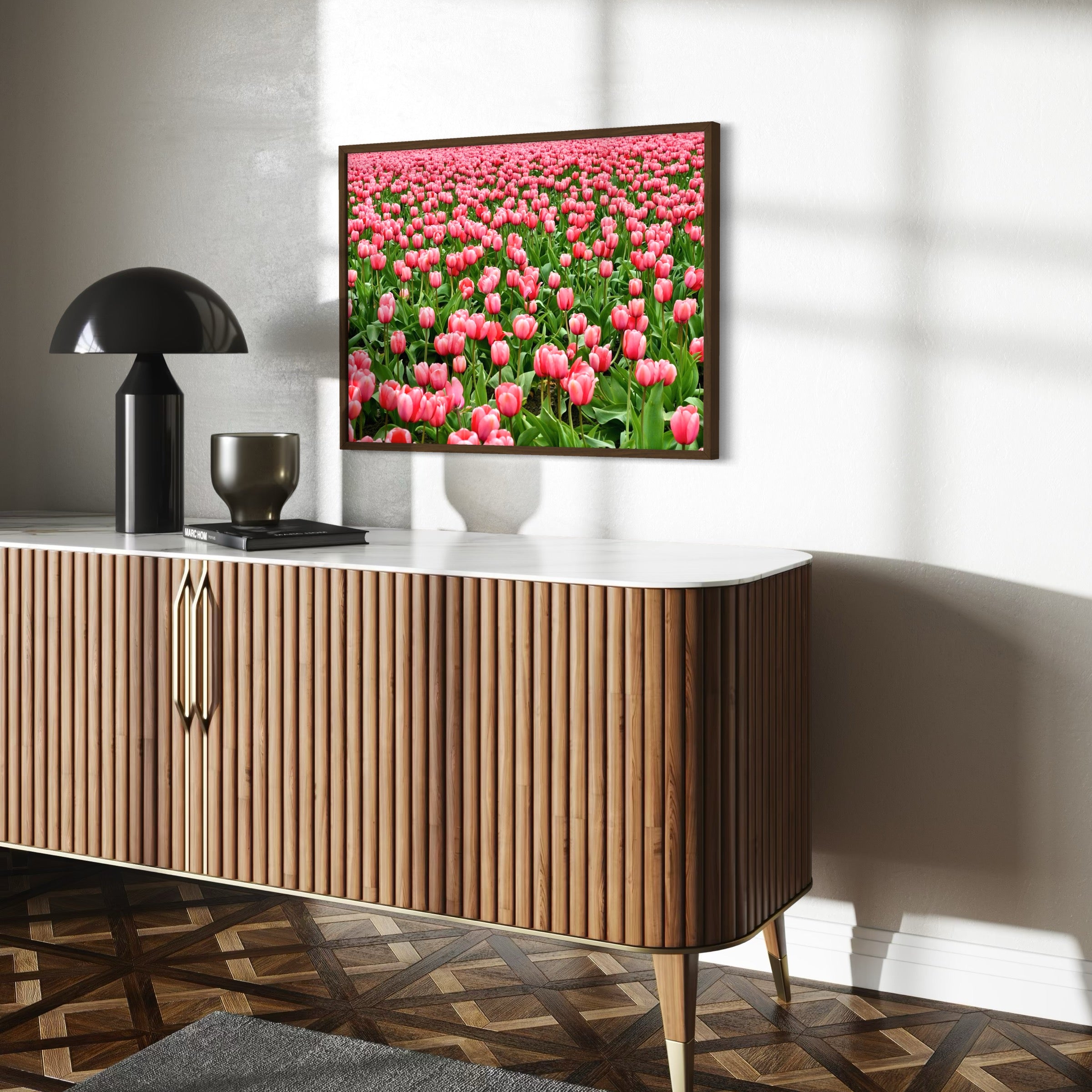 Sea of Pink - Moderno Wall Art Wall Art