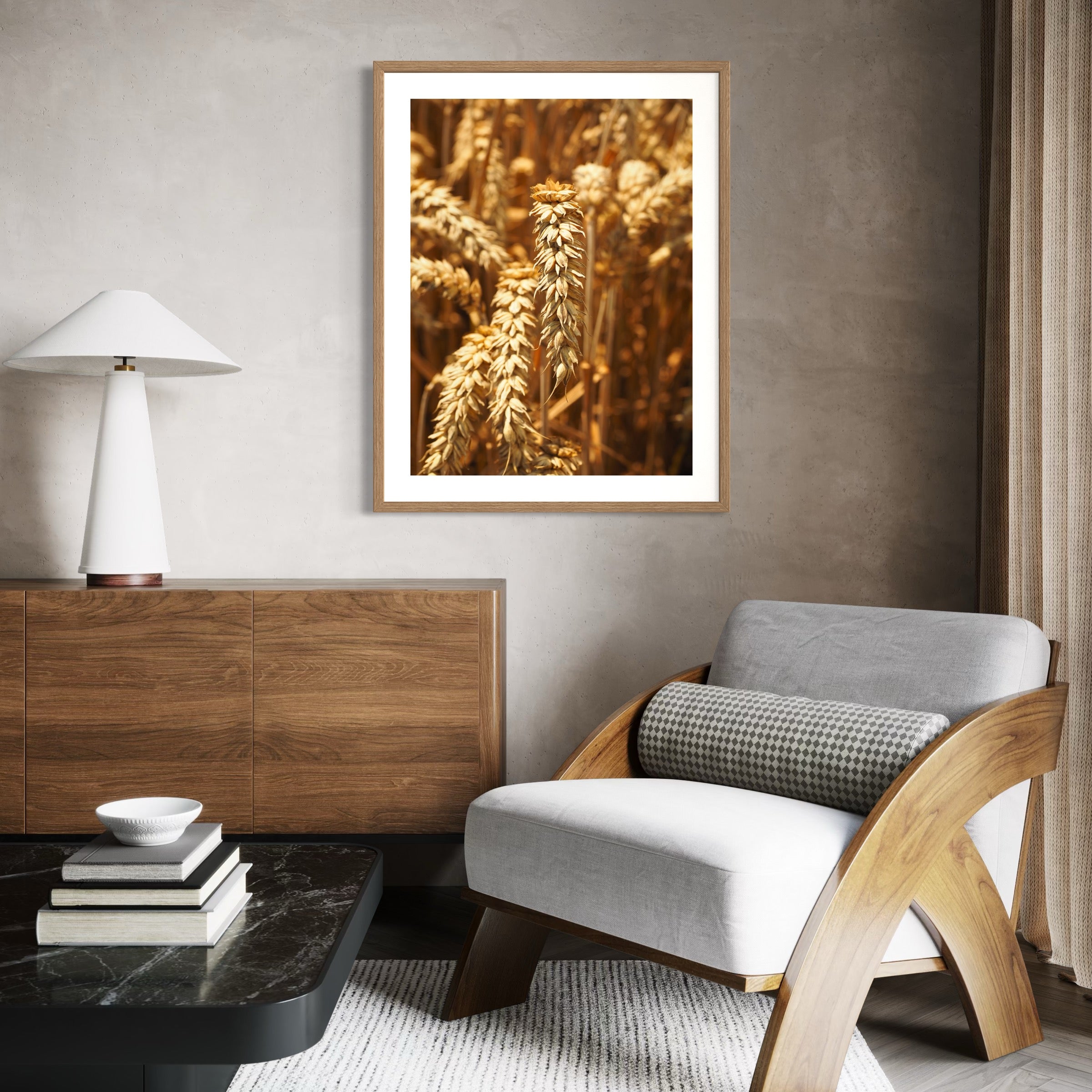 Field of Gold - Moderno Wall Art Wall Art