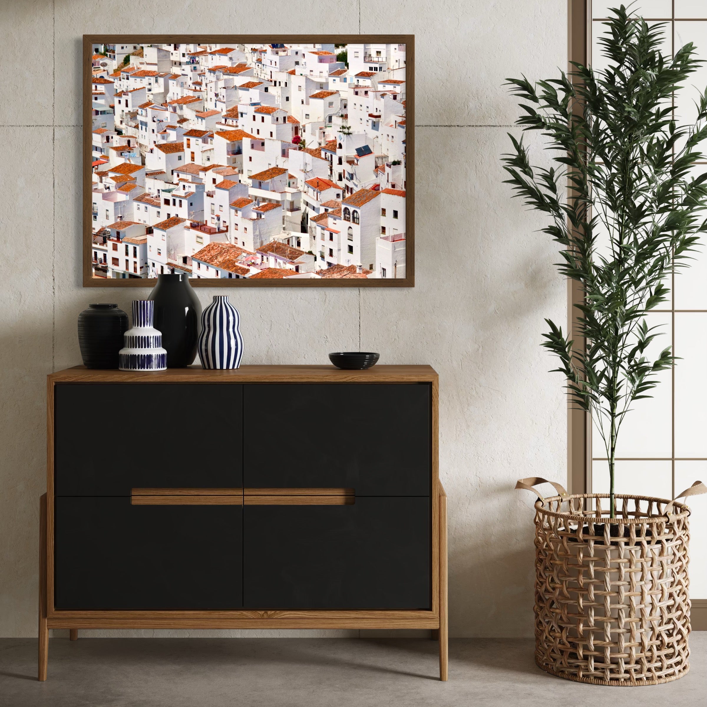 Sunwashed Spain - Moderno Wall Art Wall Art