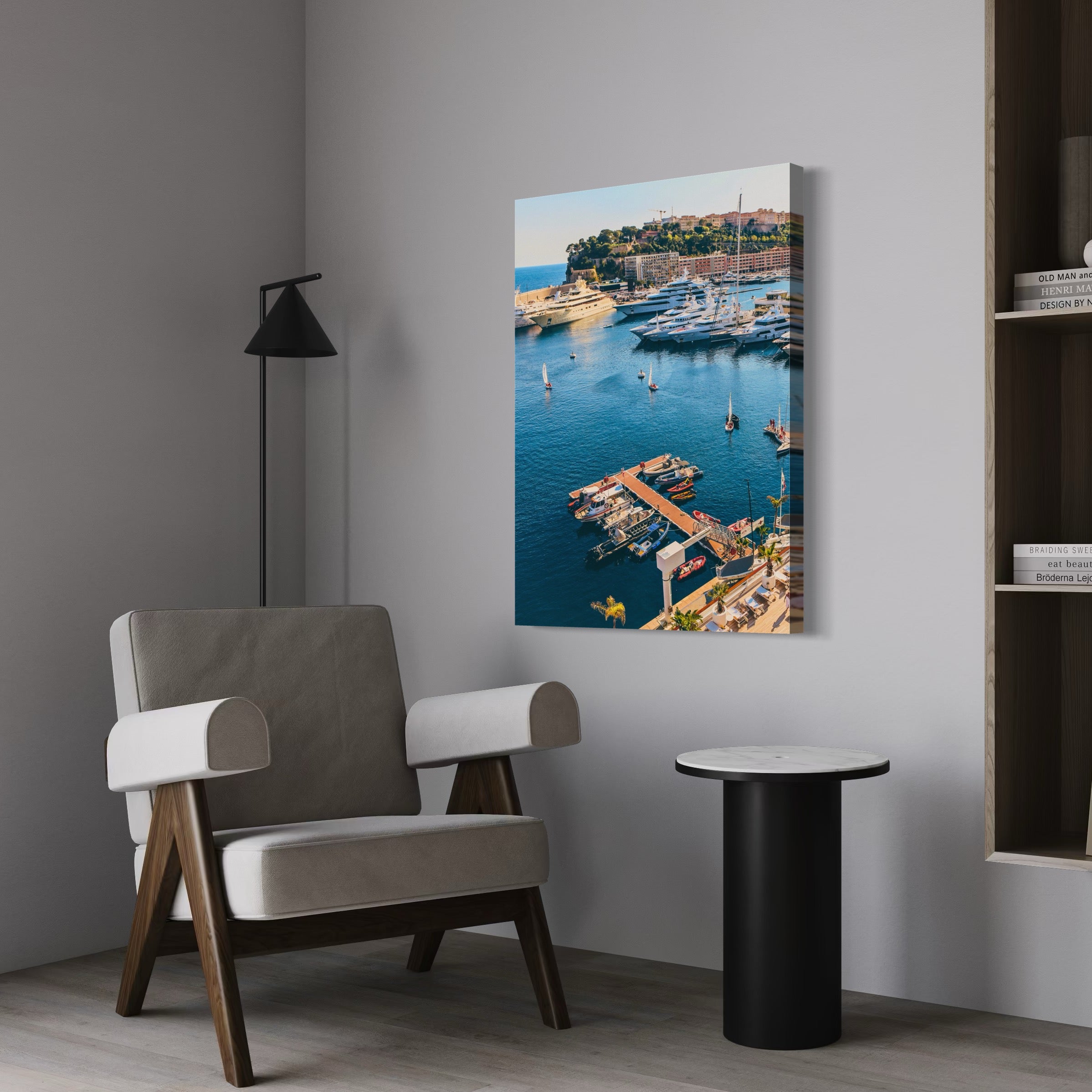 Mediterranean Marina I - Moderno Wall Art Wall Art
