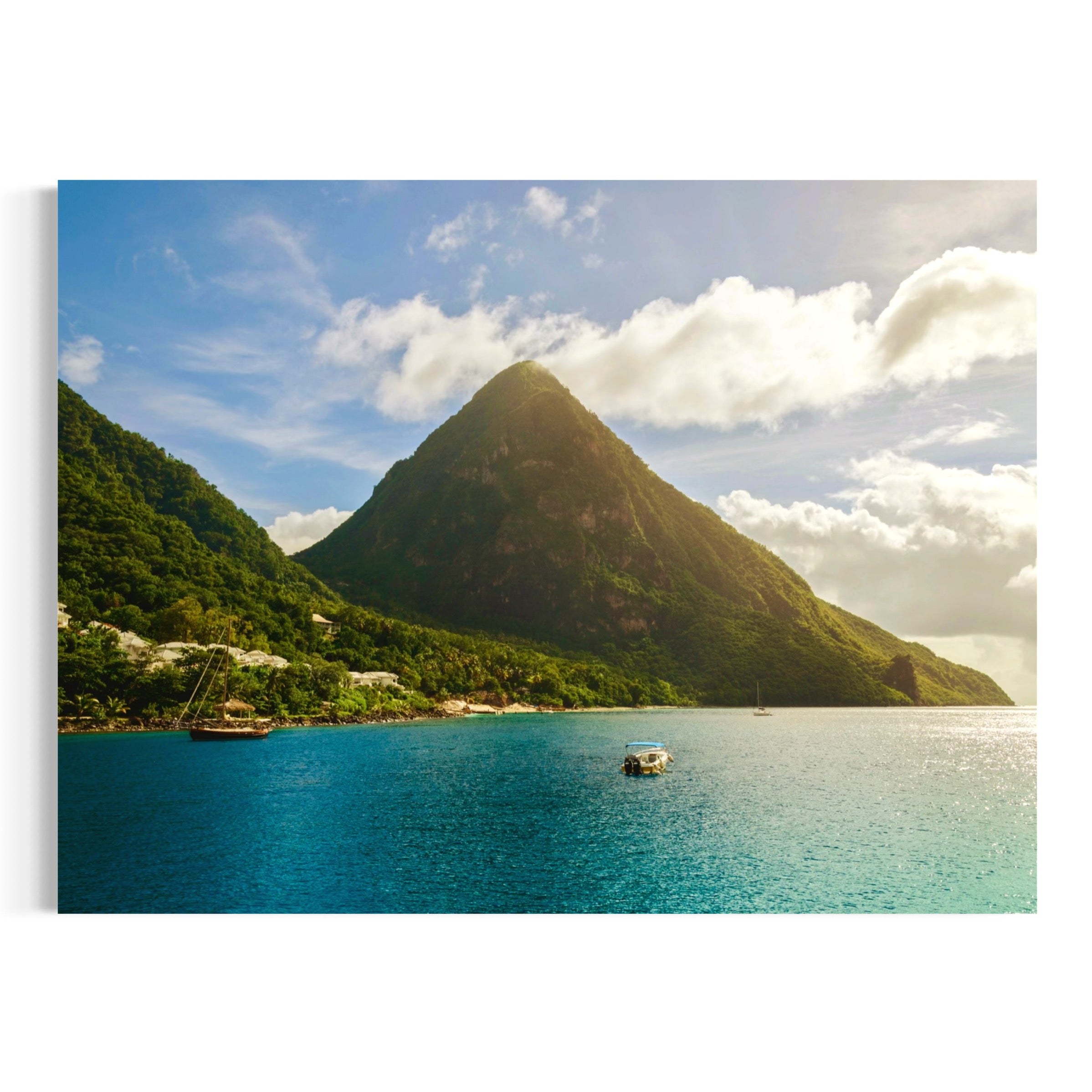 Caribbean Ascent - Moderno Wall Art Wall Art