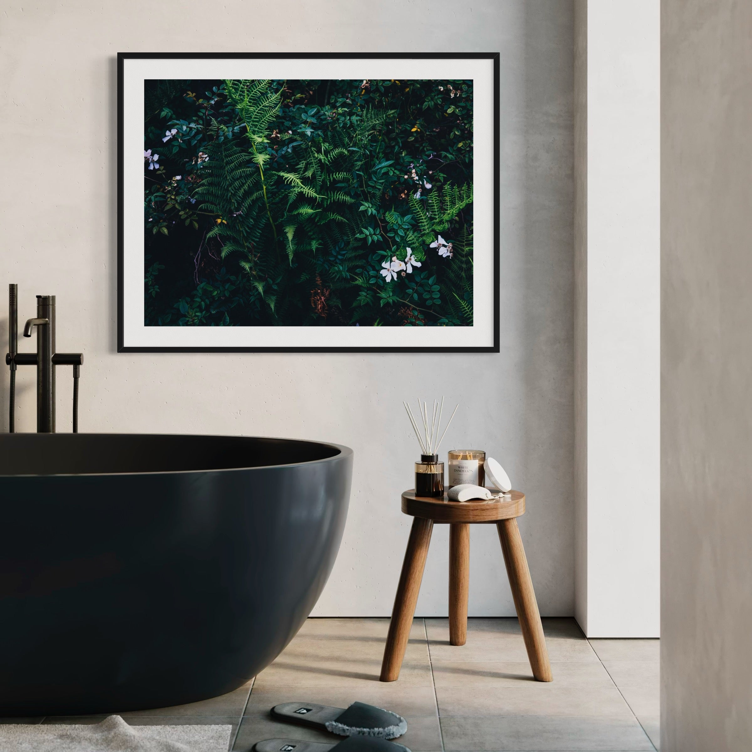 Nature’s Verdant Tapestry - Moderno Wall Art Wall Art