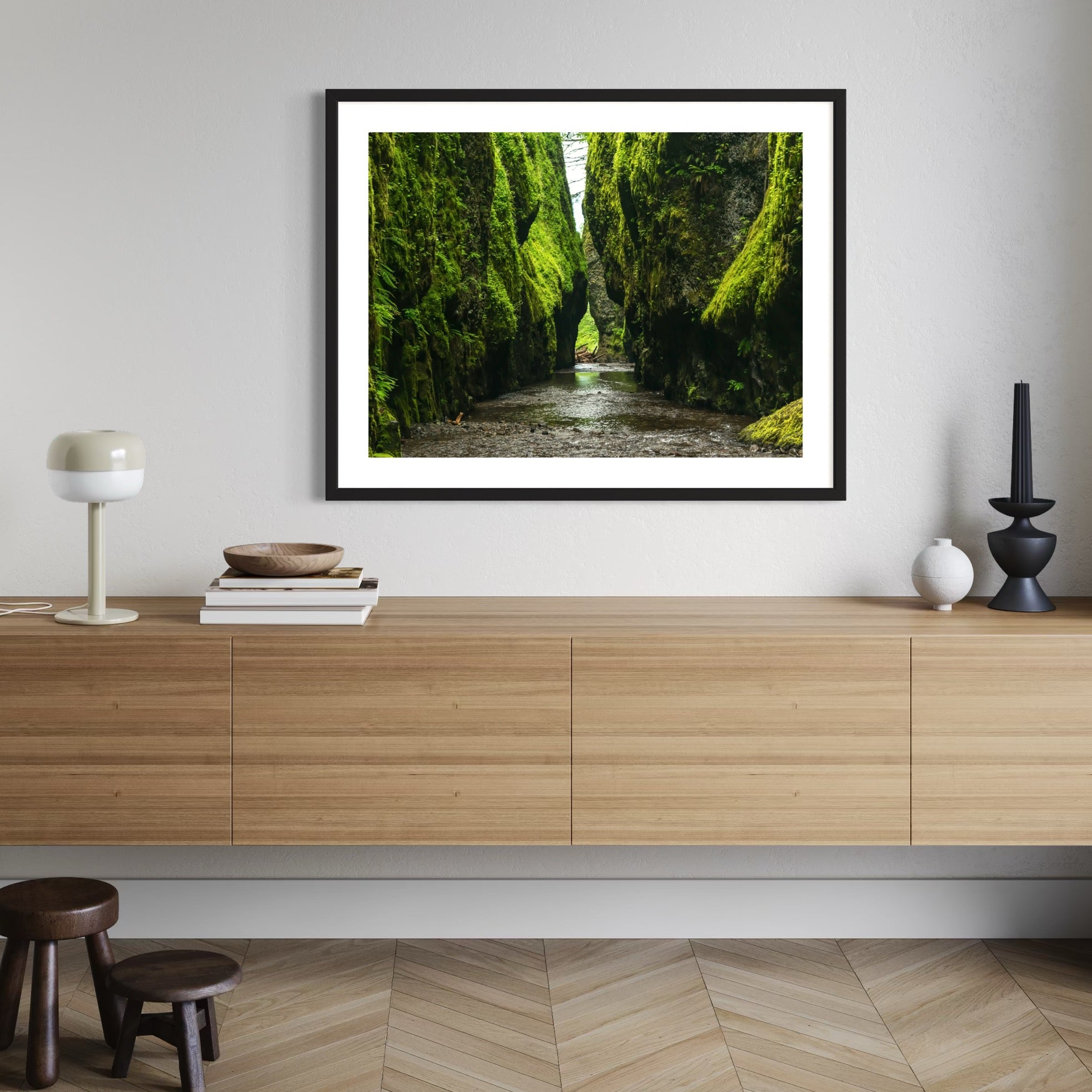 Emerald Gorge - Moderno Wall Art Wall Art