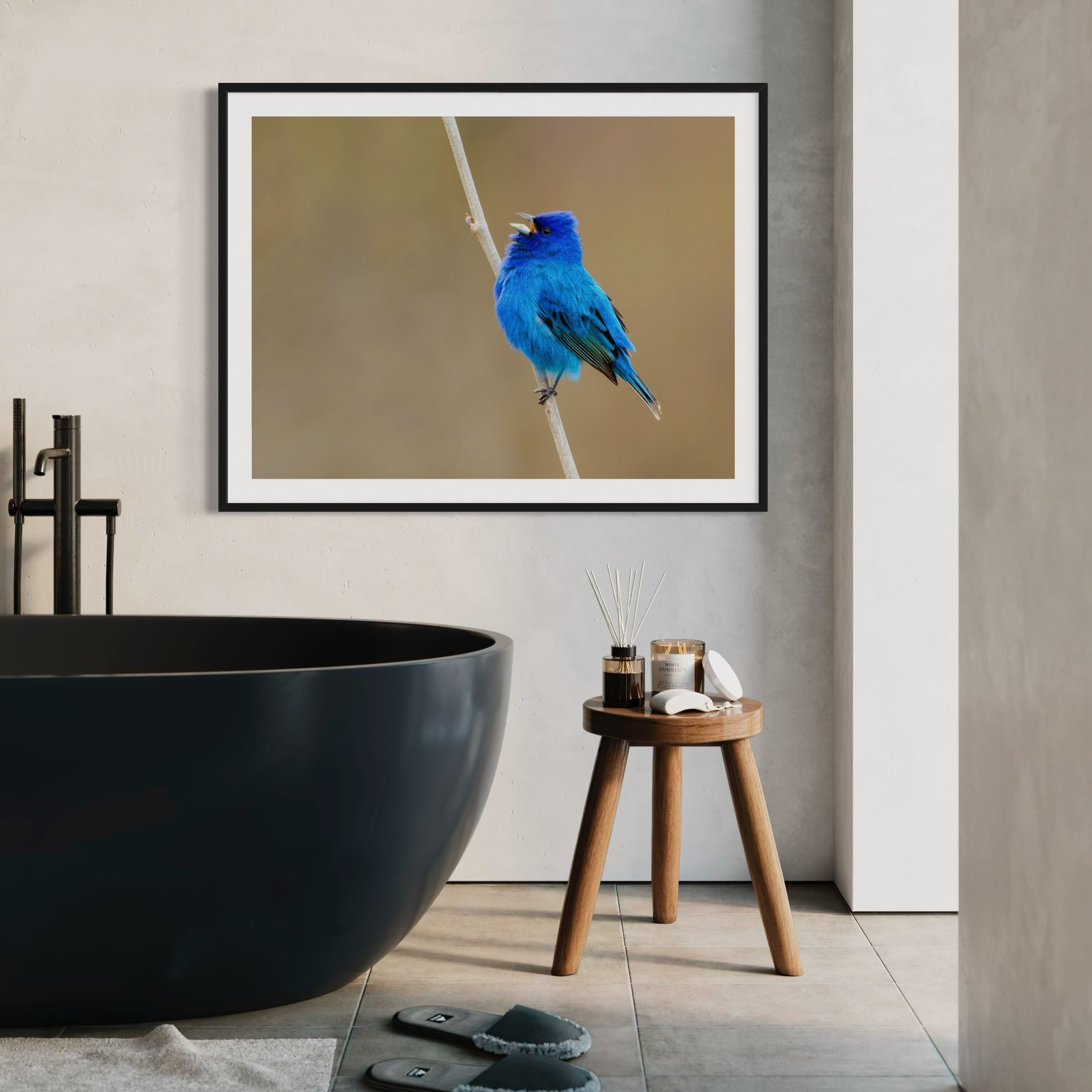 Indigo Perch - Moderno Wall Art Wall Art
