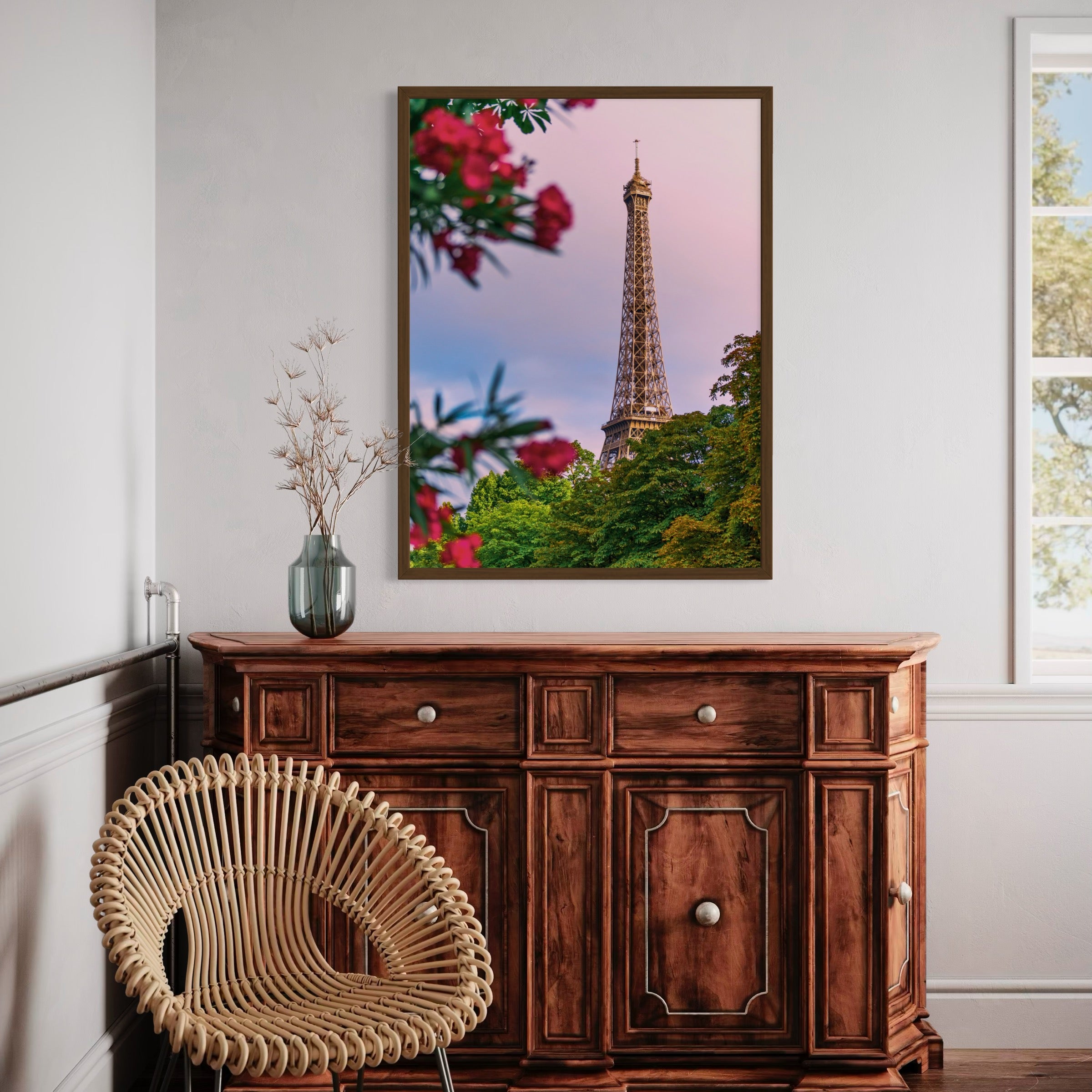 Paris in Bloom - Moderno Wall Art Wall Art
