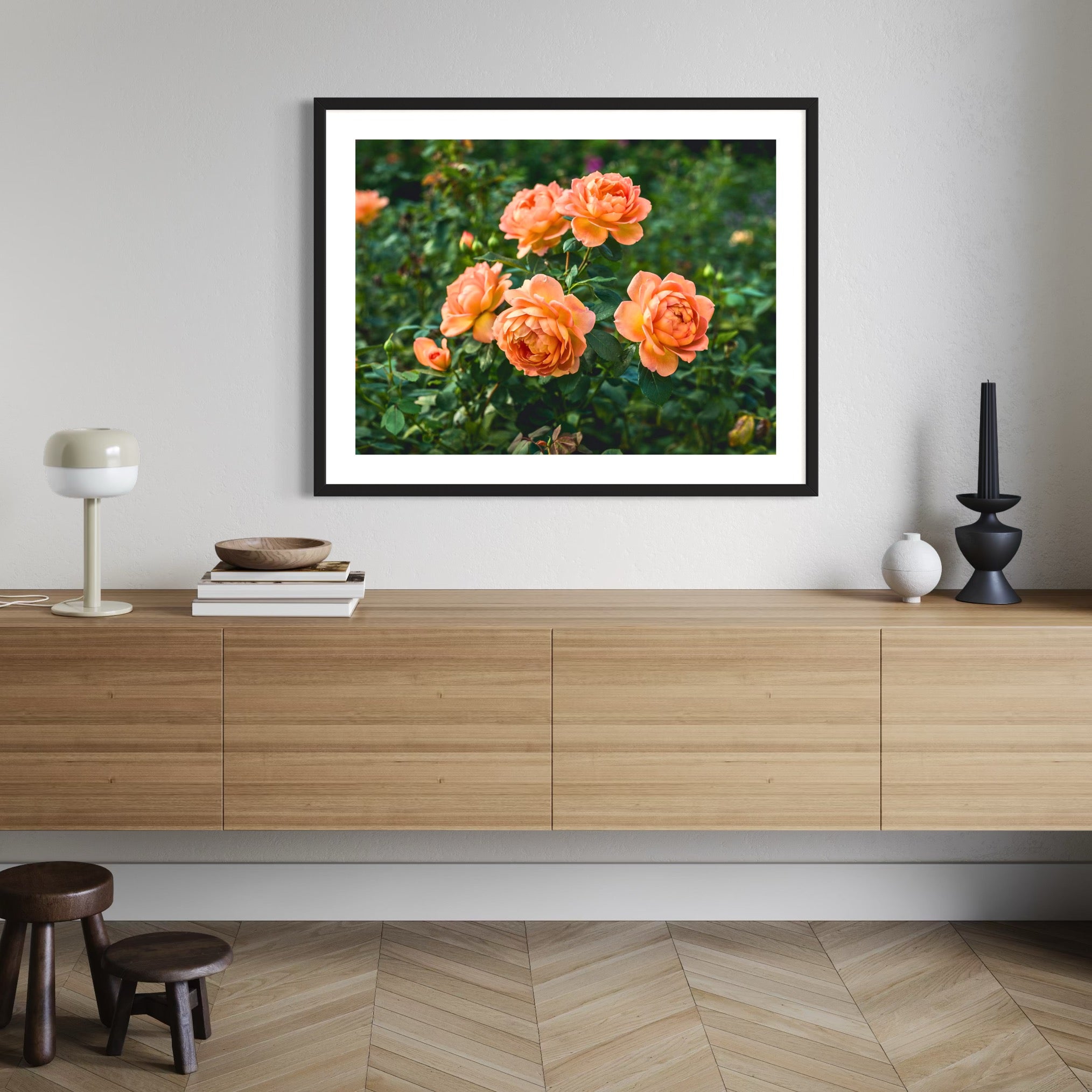 Warmth in Petals - Moderno Wall Art Wall Art