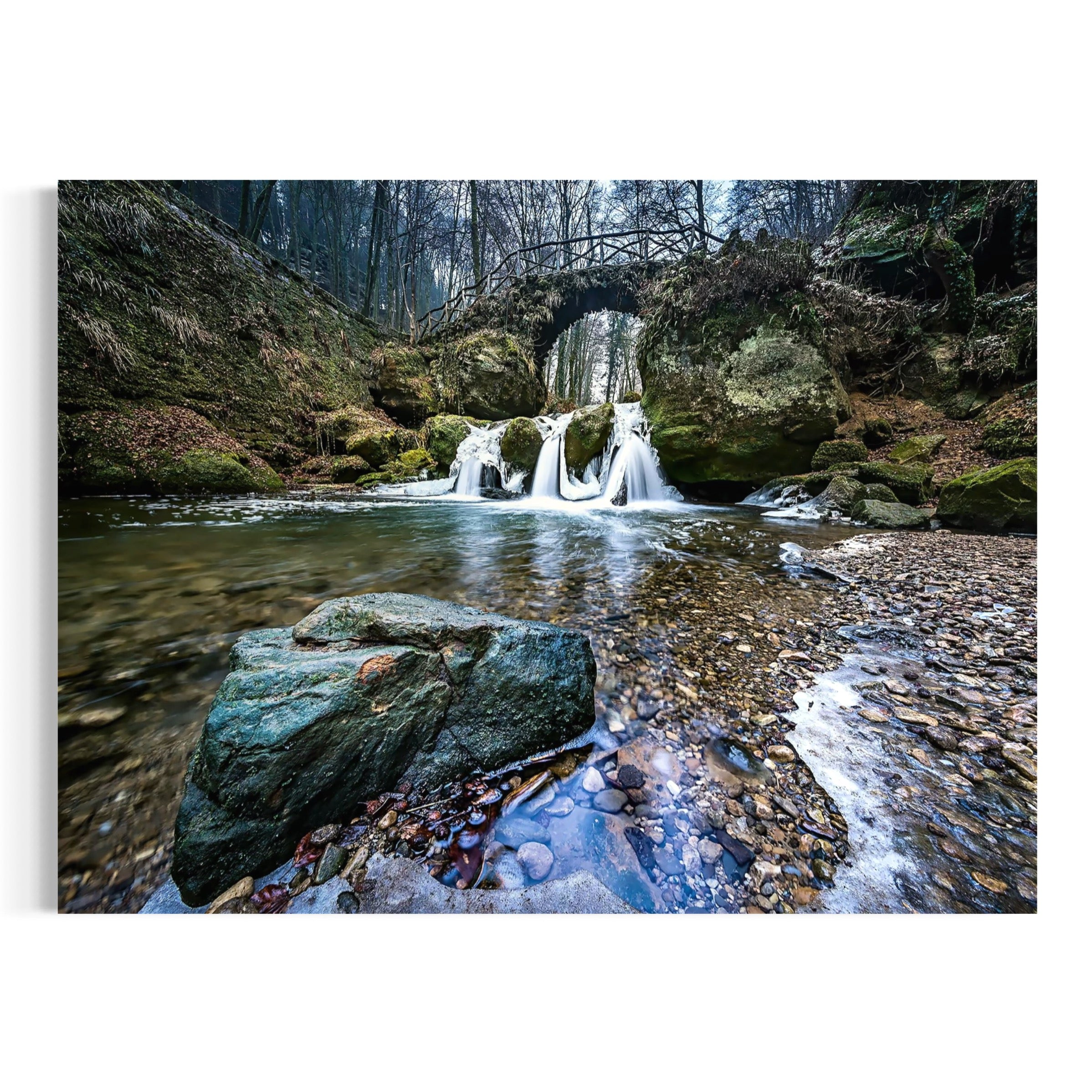 Woodland Cascade - Moderno Wall Art Wall Art