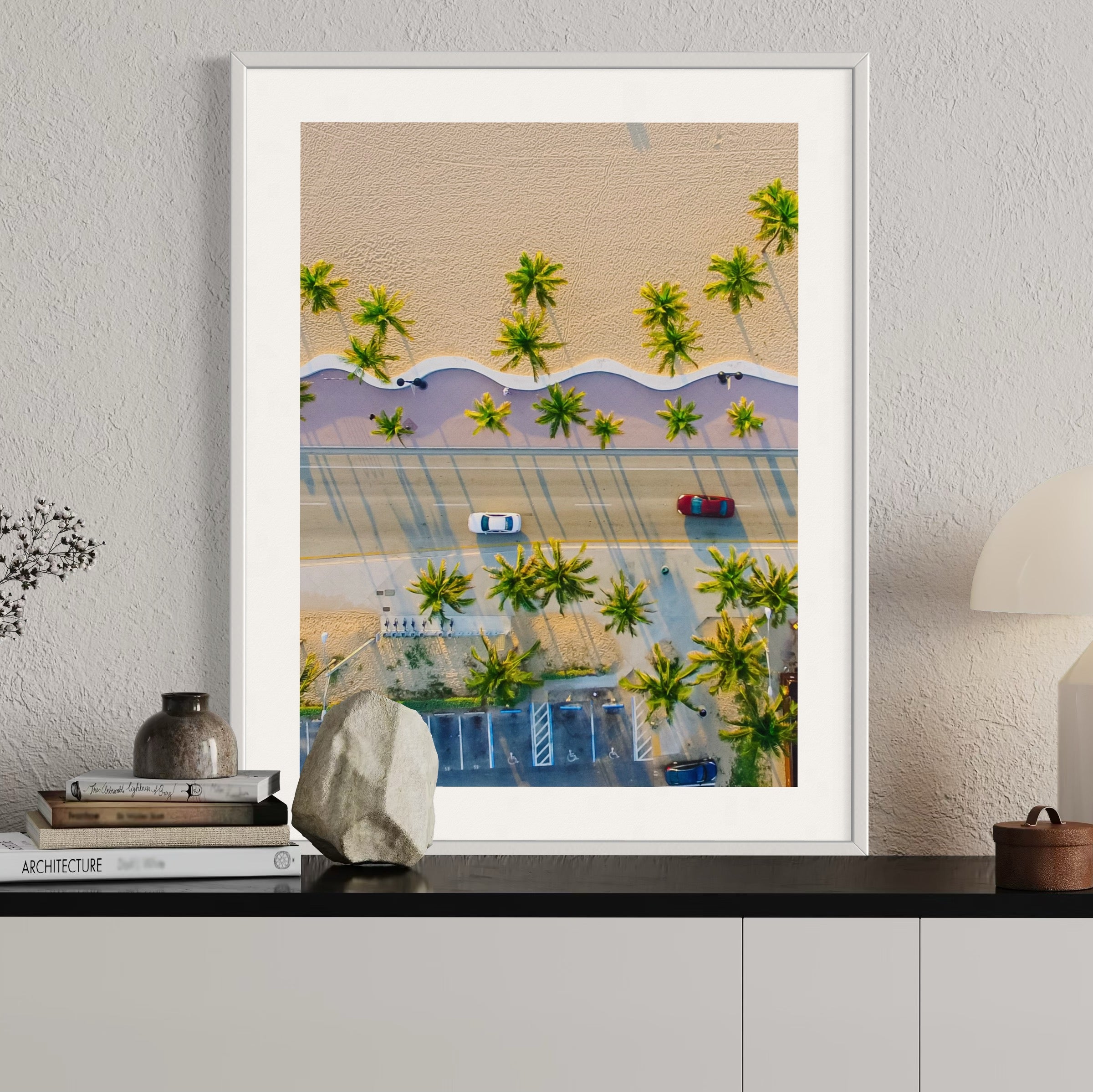 Shoreside Sunrise - Moderno Wall Art Wall Art