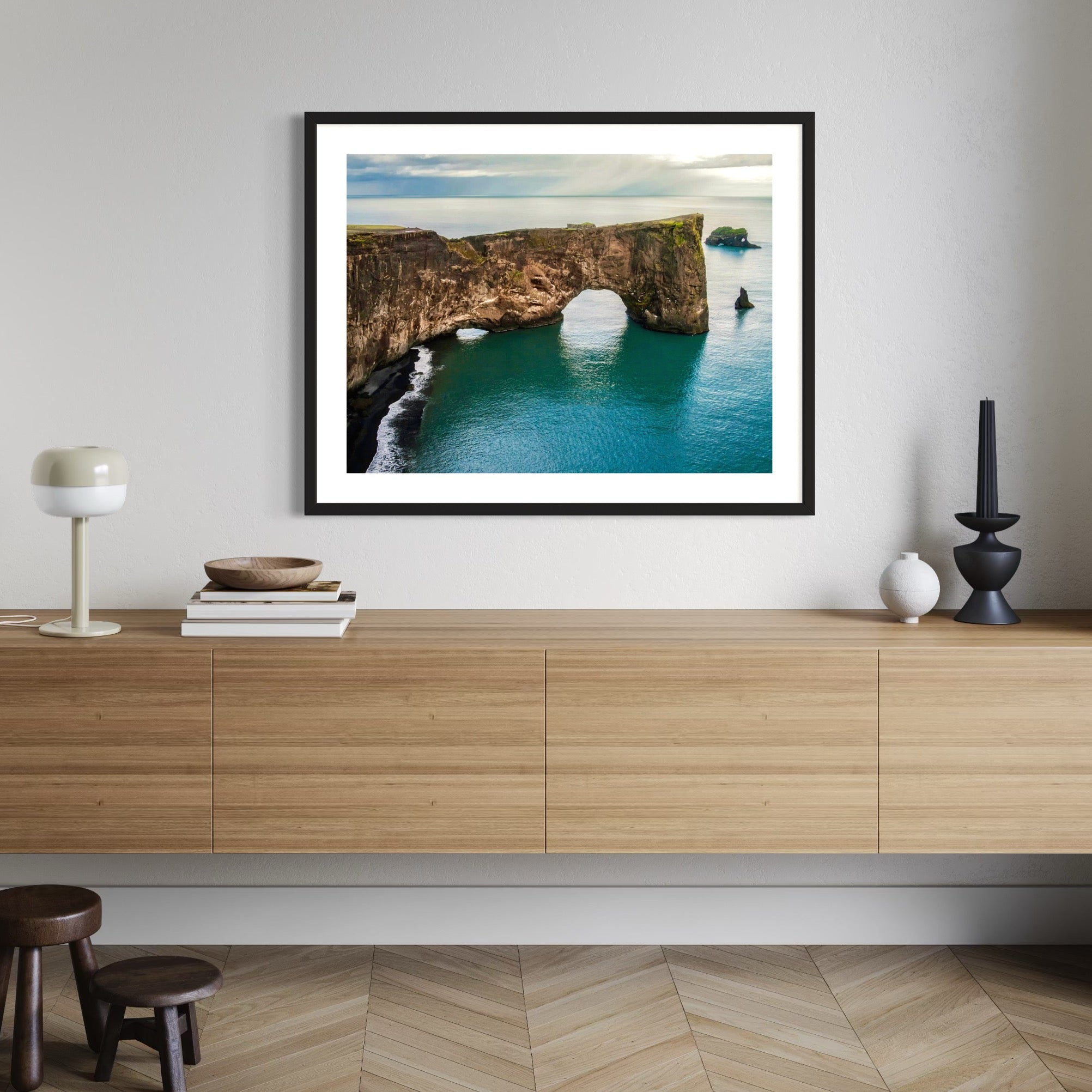 Dyrhólaey Seascape - Moderno Wall Art Wall Art