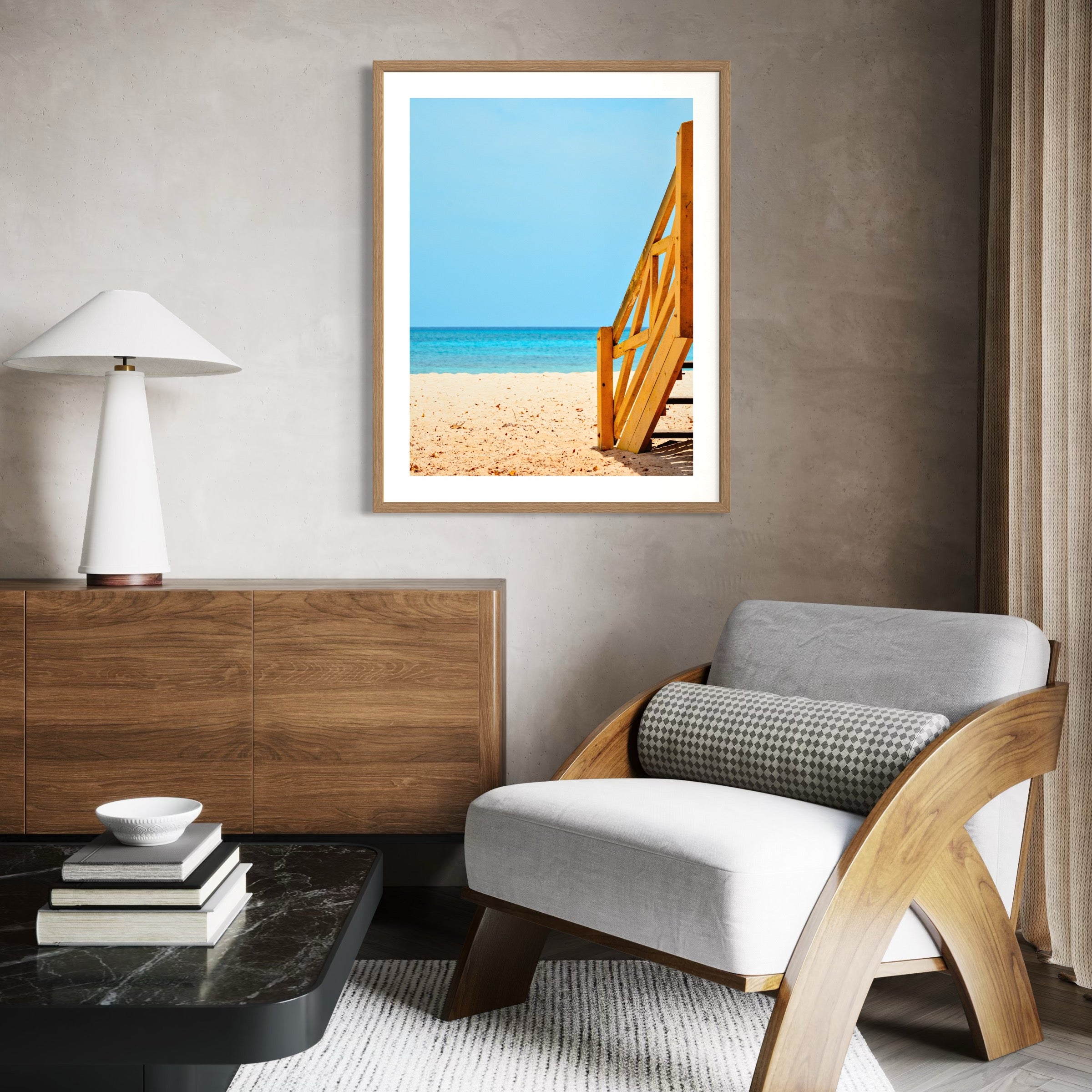Summer Beach Day - Moderno Wall Art Wall Art