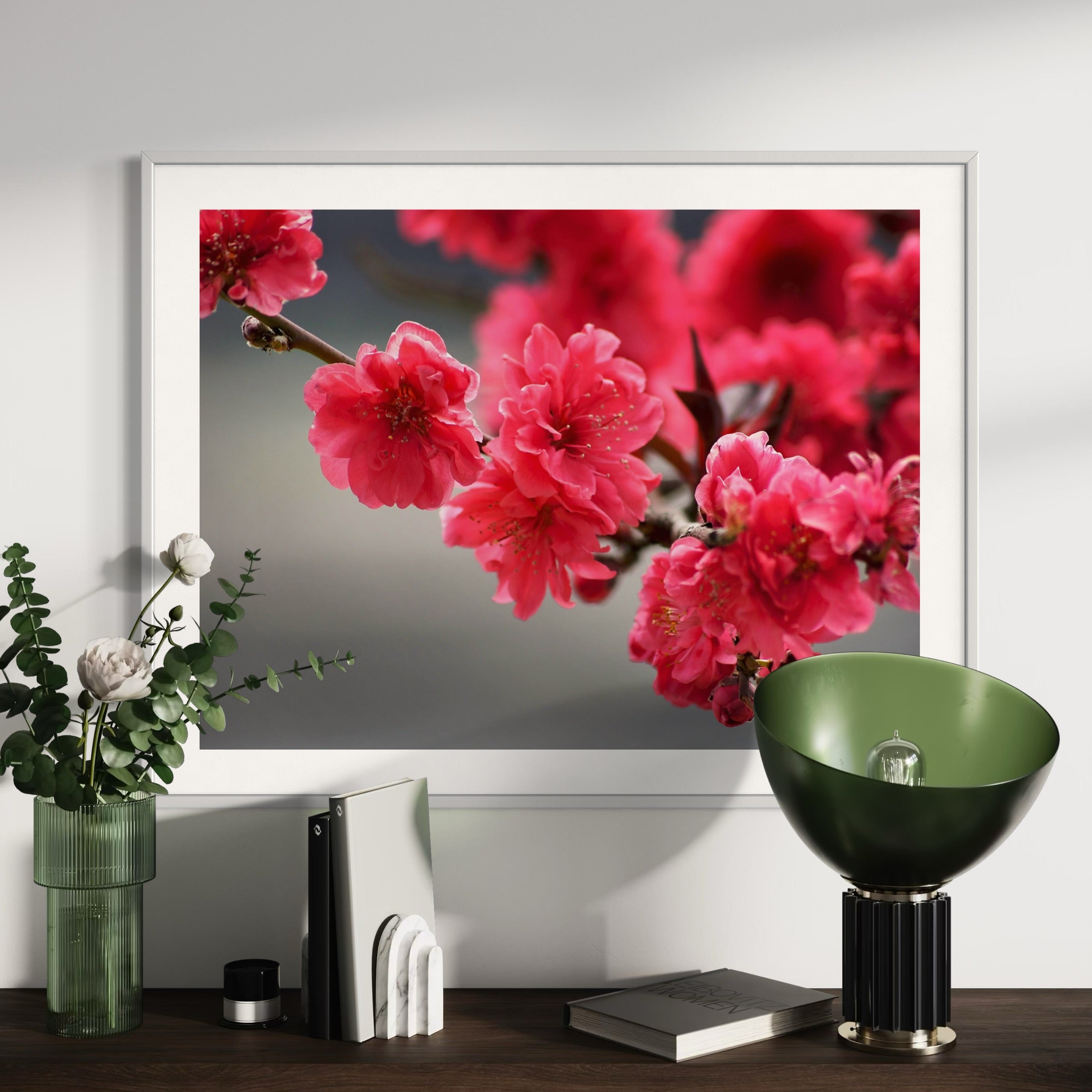 Radiant Blossom - Moderno Wall Art Wall Art