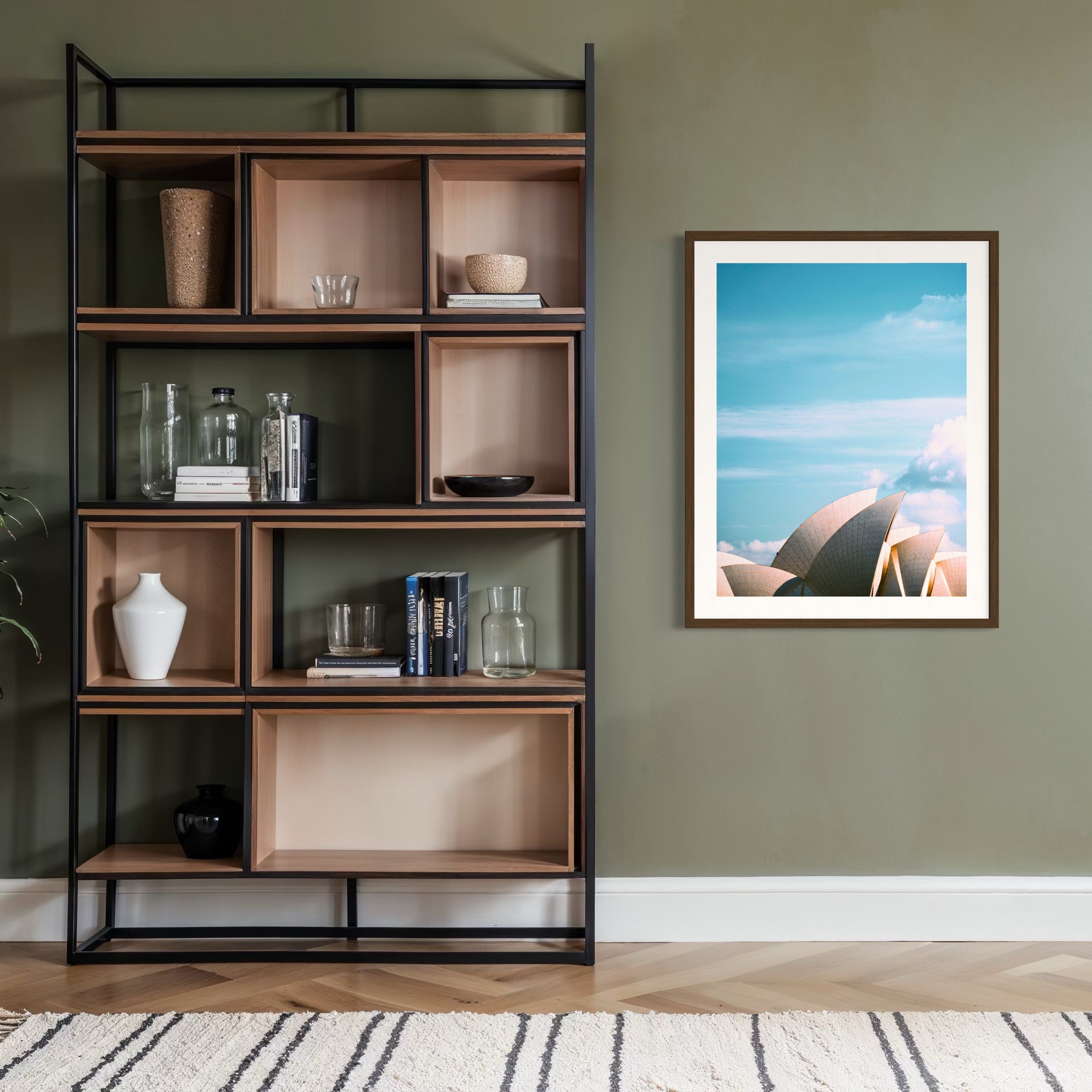 Sails in the Sky - Moderno Wall Art Wall Art