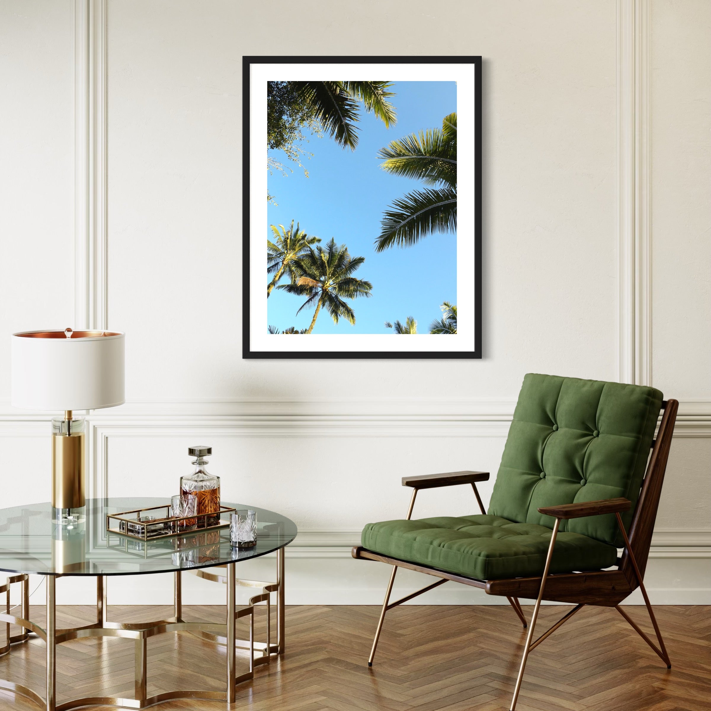 Palm Breeze - Moderno Wall Art Wall Art