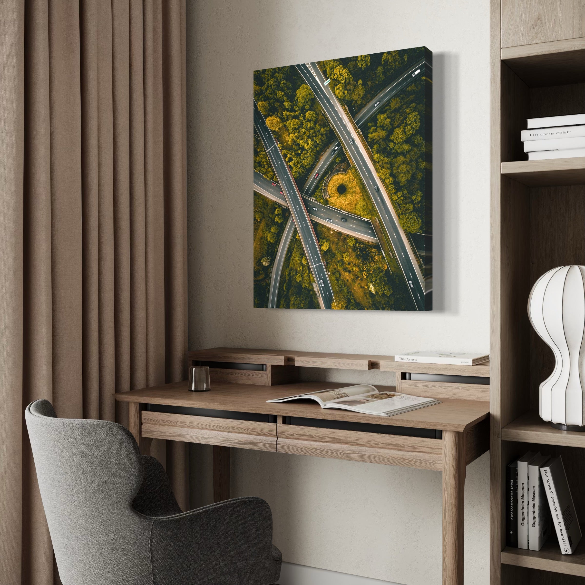 Intertwine - Moderno Wall Art Wall Art