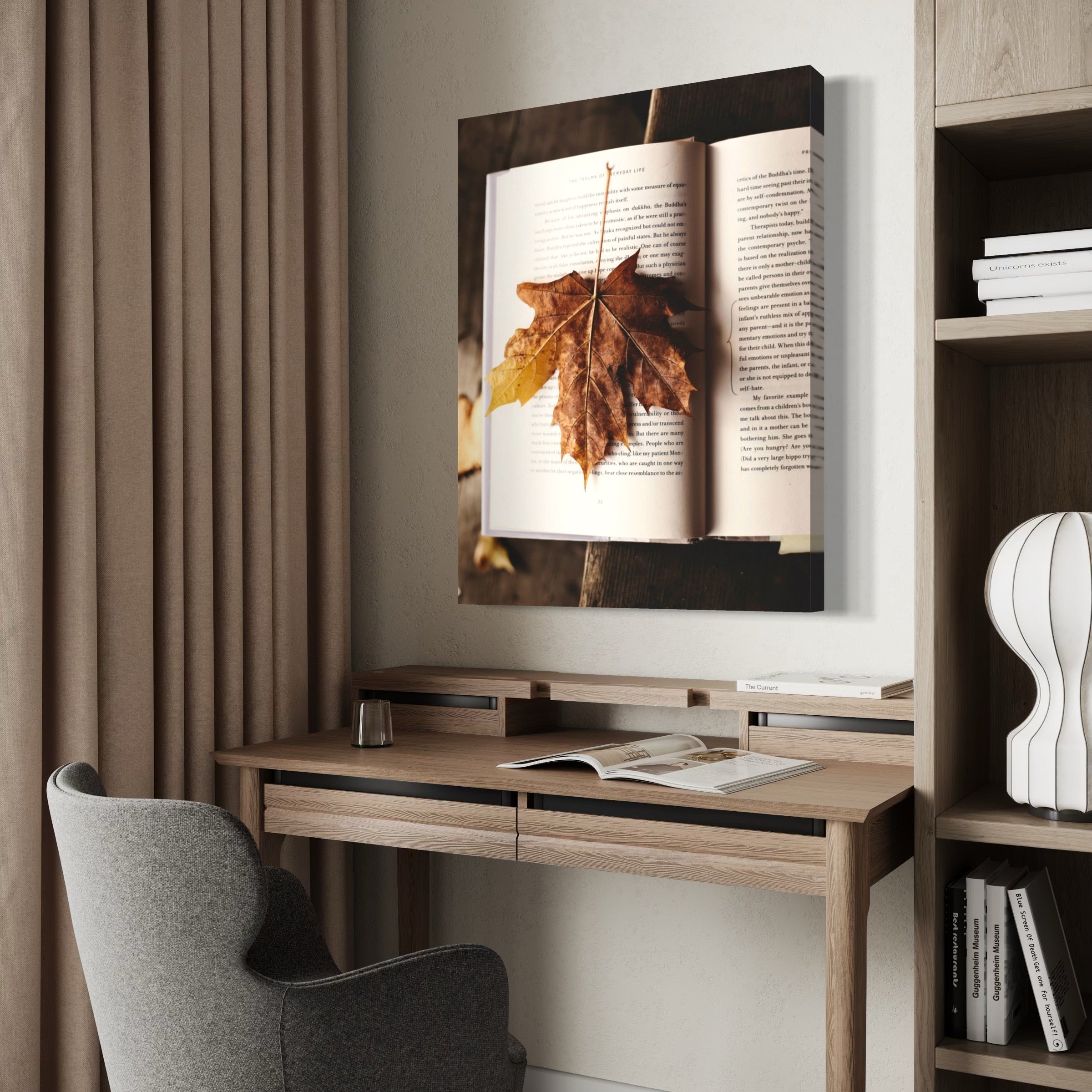 Autumn Chapter - Moderno Wall Art Wall Art