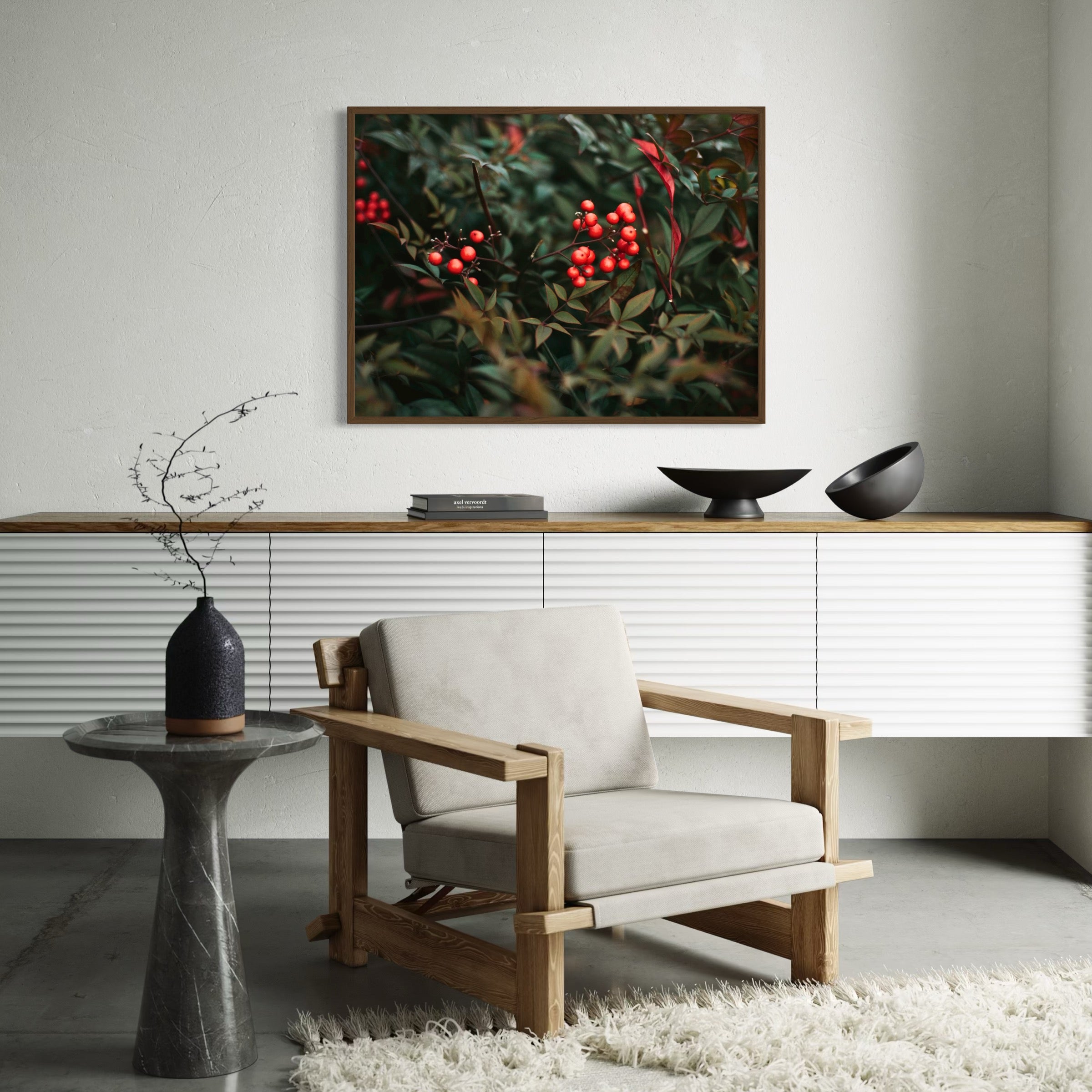 Festive Foliage - Moderno Wall Art Wall Art