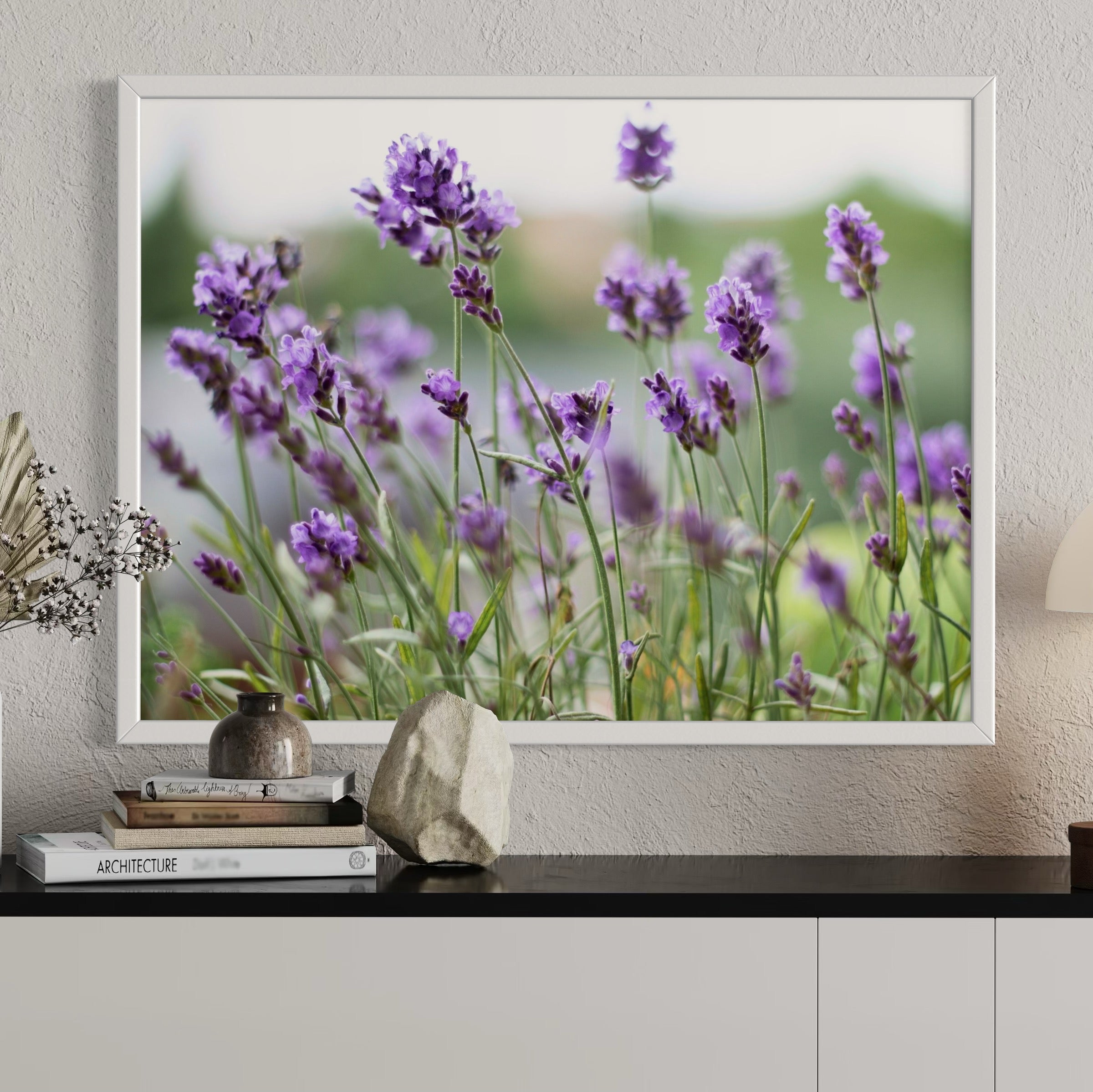 Lavender Haze - Moderno Wall Art Wall Art