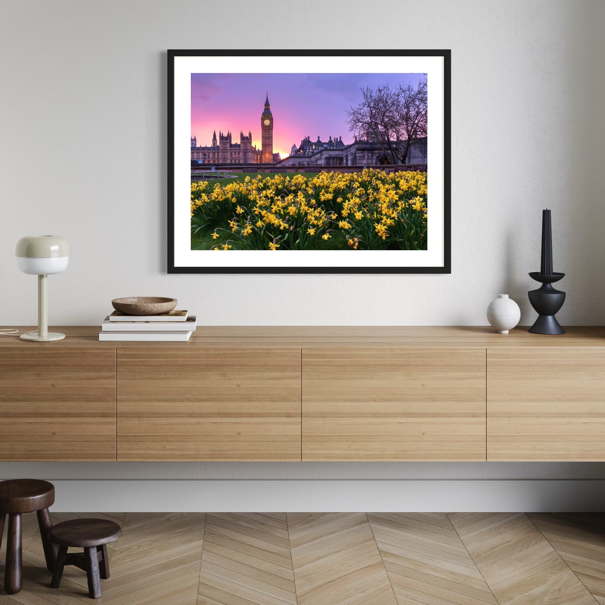 Evening Over Westminster - Moderno Wall Art Wall Art