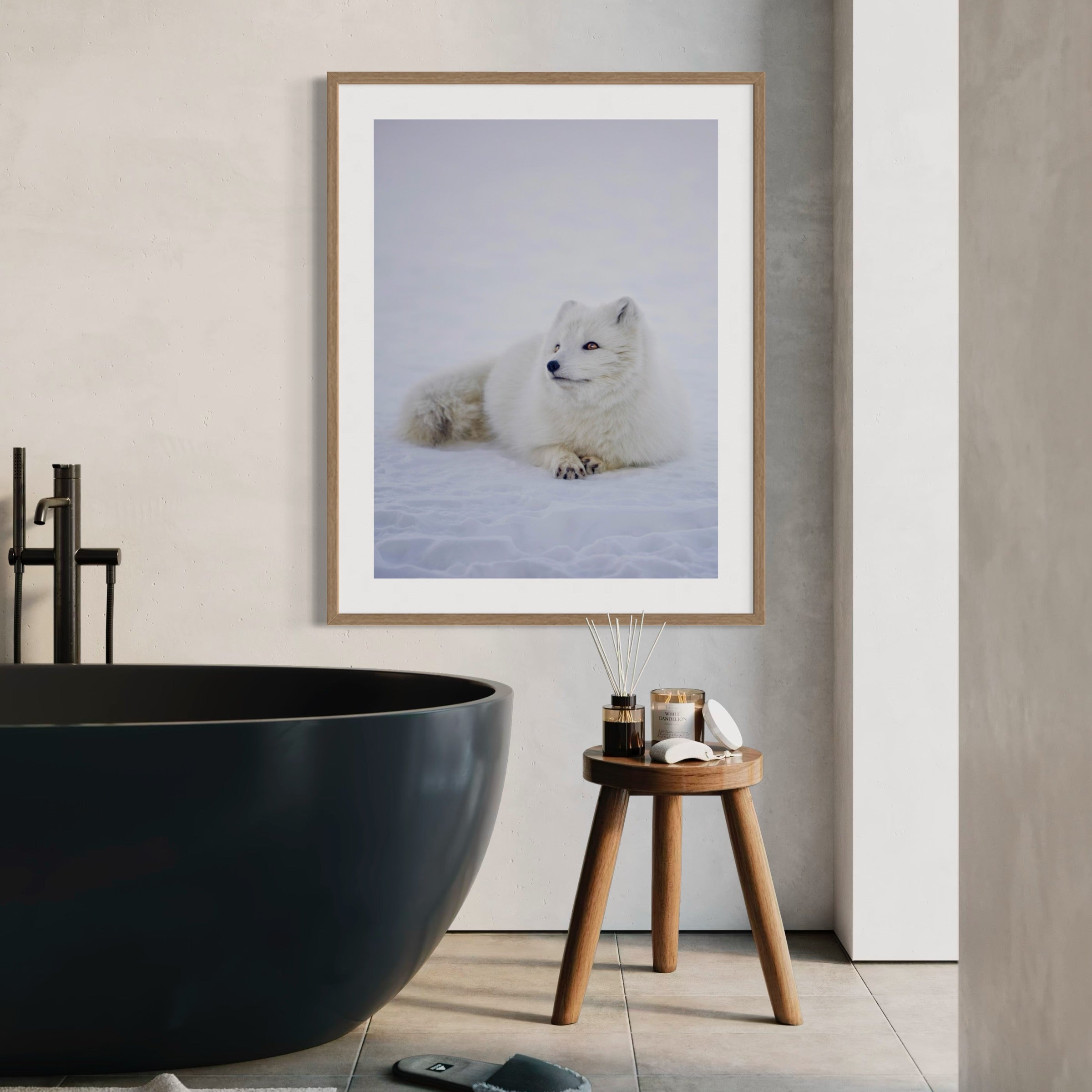 Arctic Elegance - Moderno Wall Art Wall Art