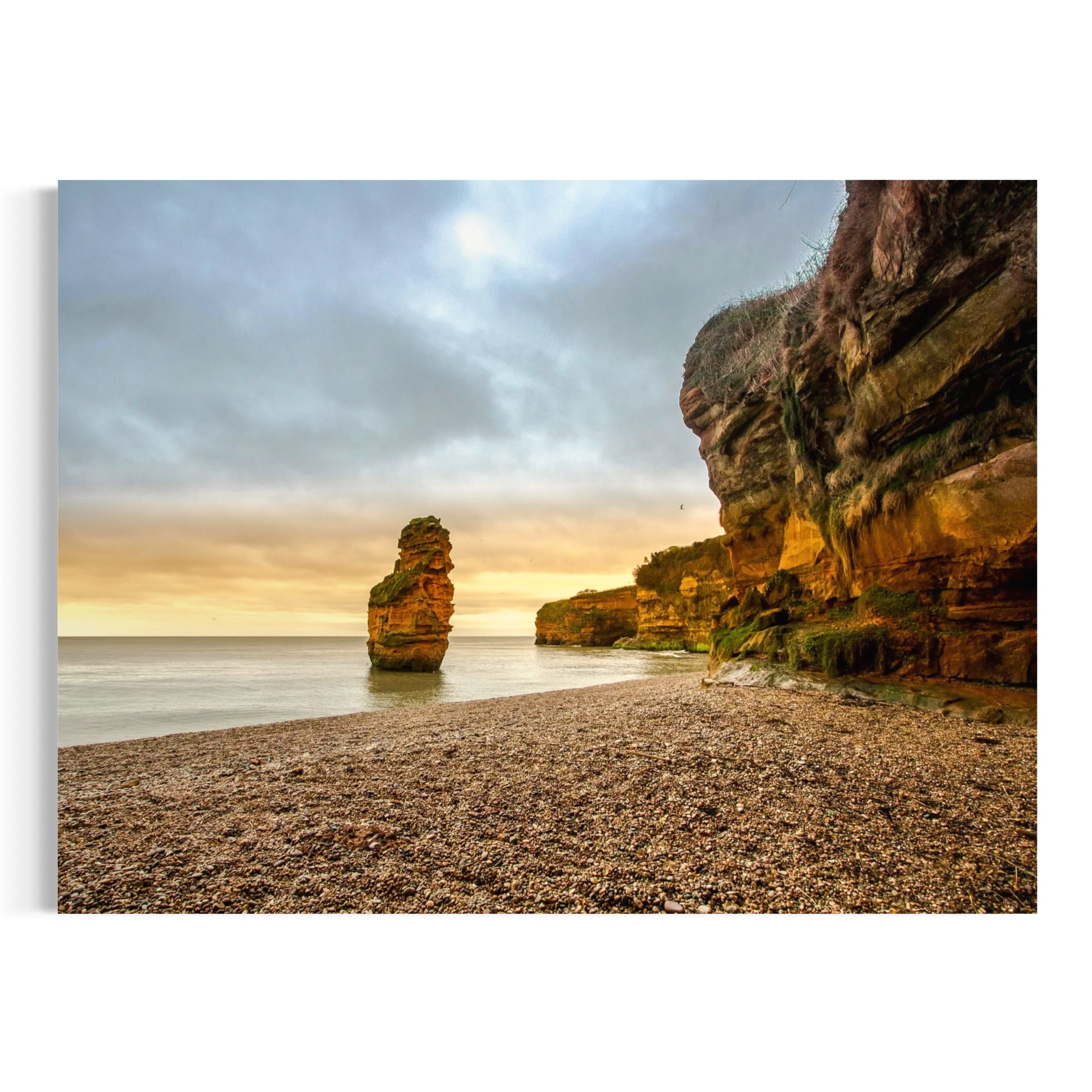 Edge of the English Coast - Moderno Wall Art Wall Art
