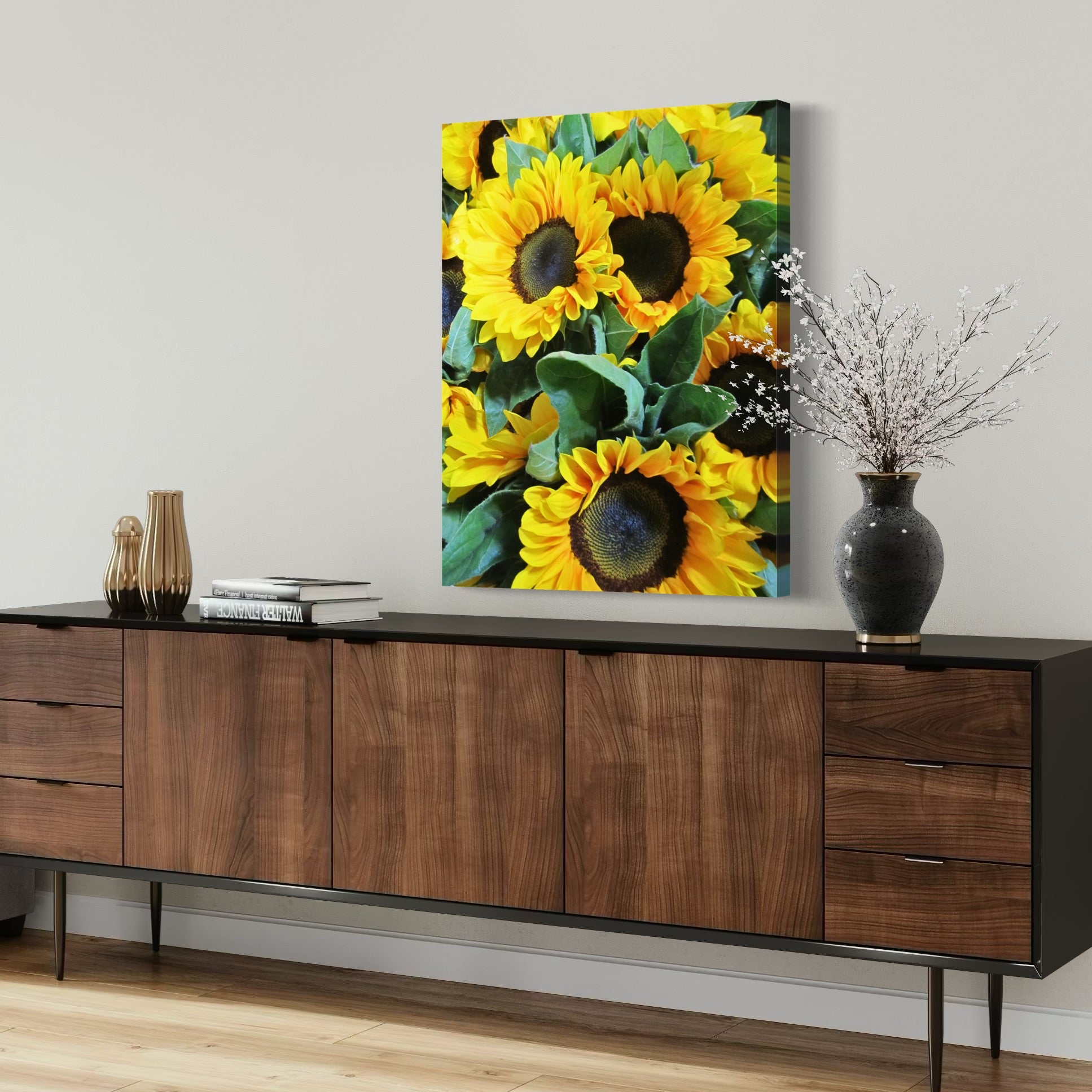 Sunflower Bunch - Moderno Wall Art Wall Art