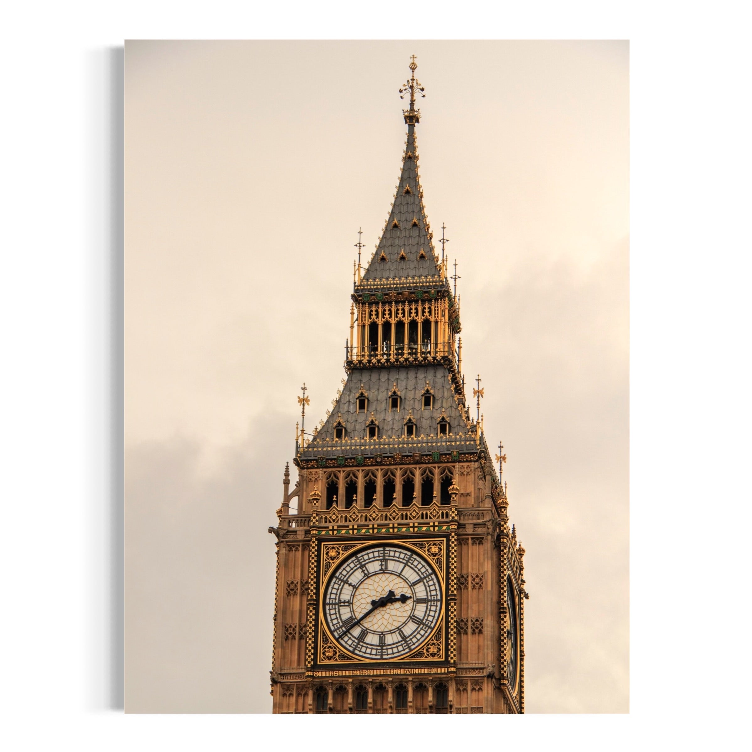 Big Ben Close-Up - Moderno Wall Art Wall Art