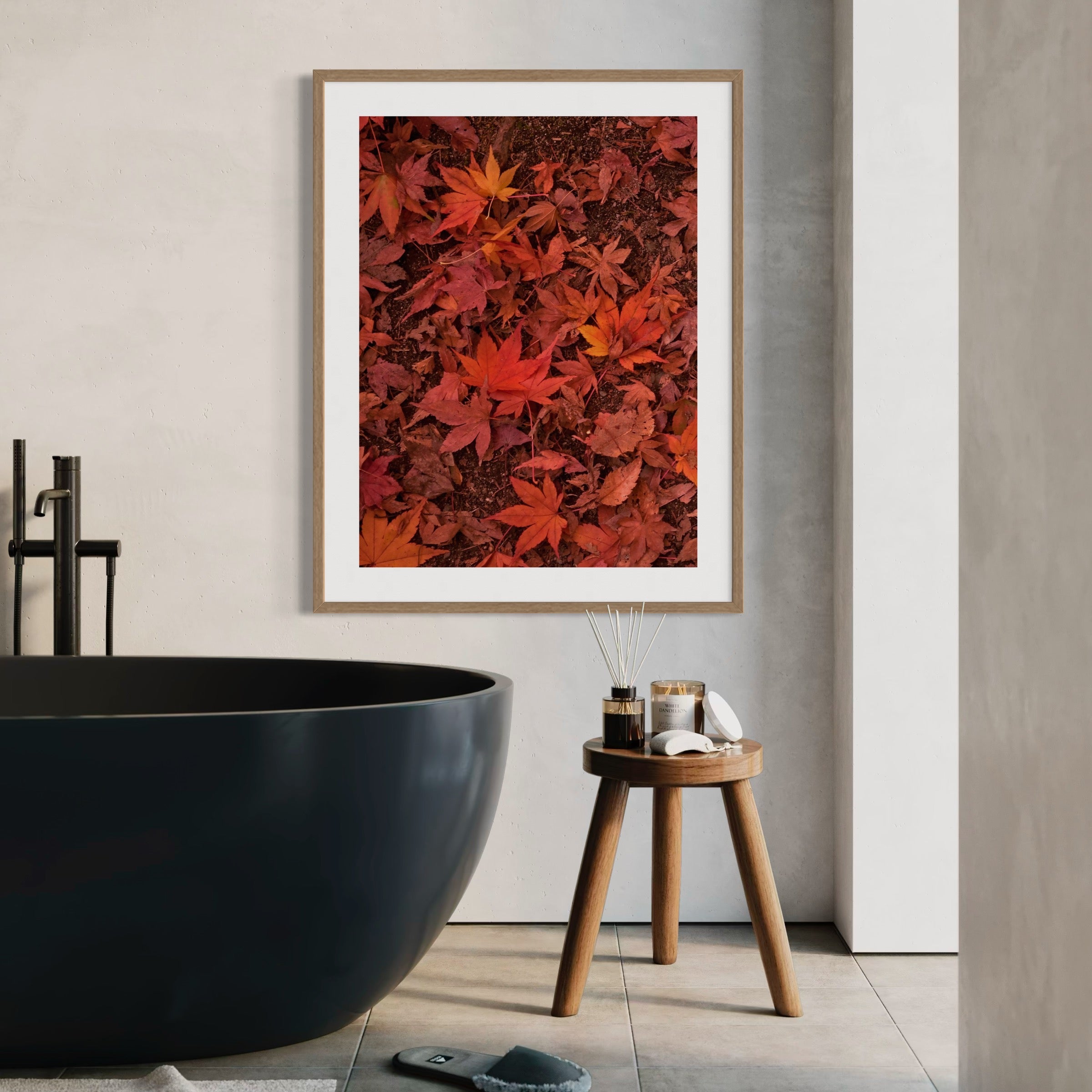 Vibrant Autumn Leaves - Moderno Wall Art Wall Art