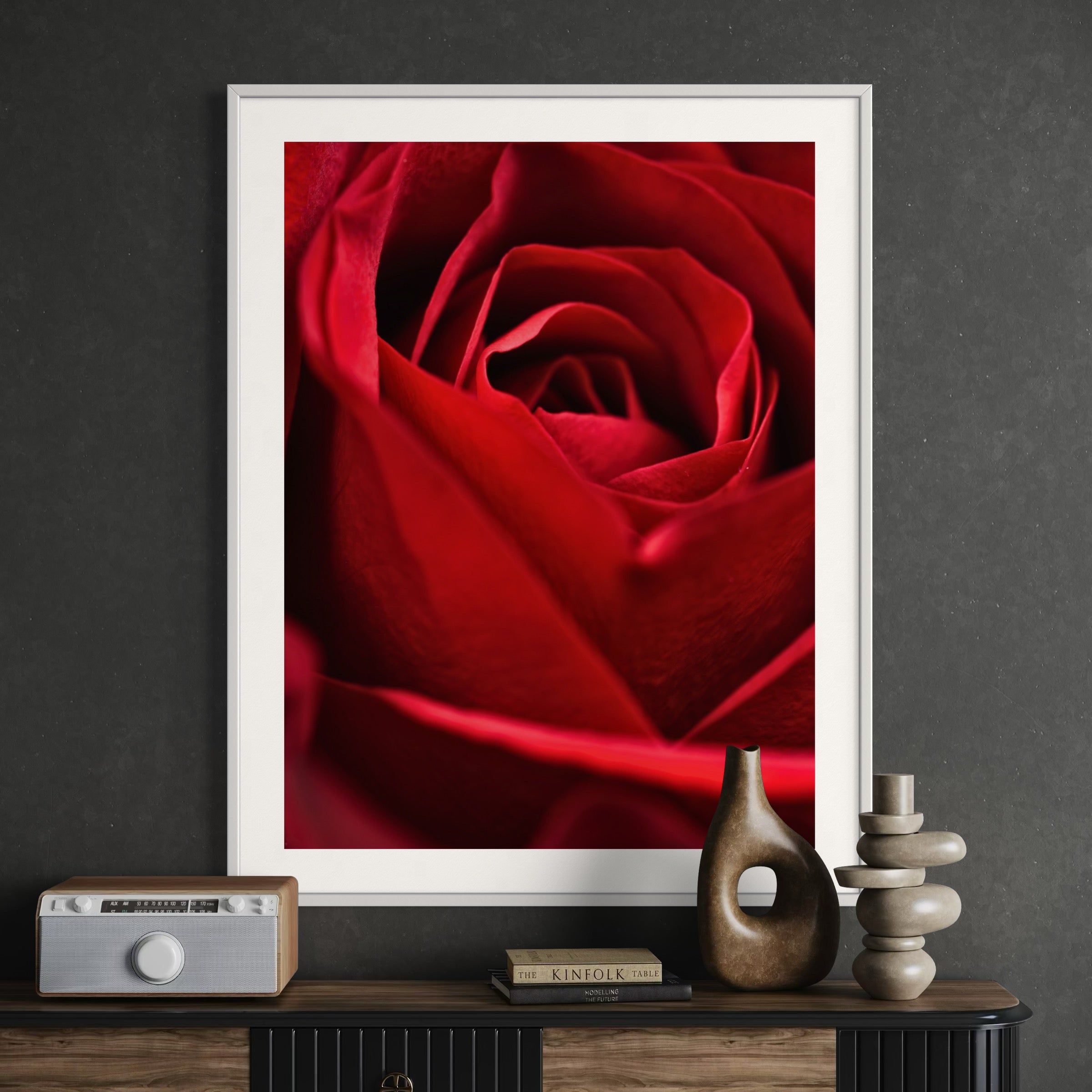Red Velvet - Moderno Wall Art Wall Art