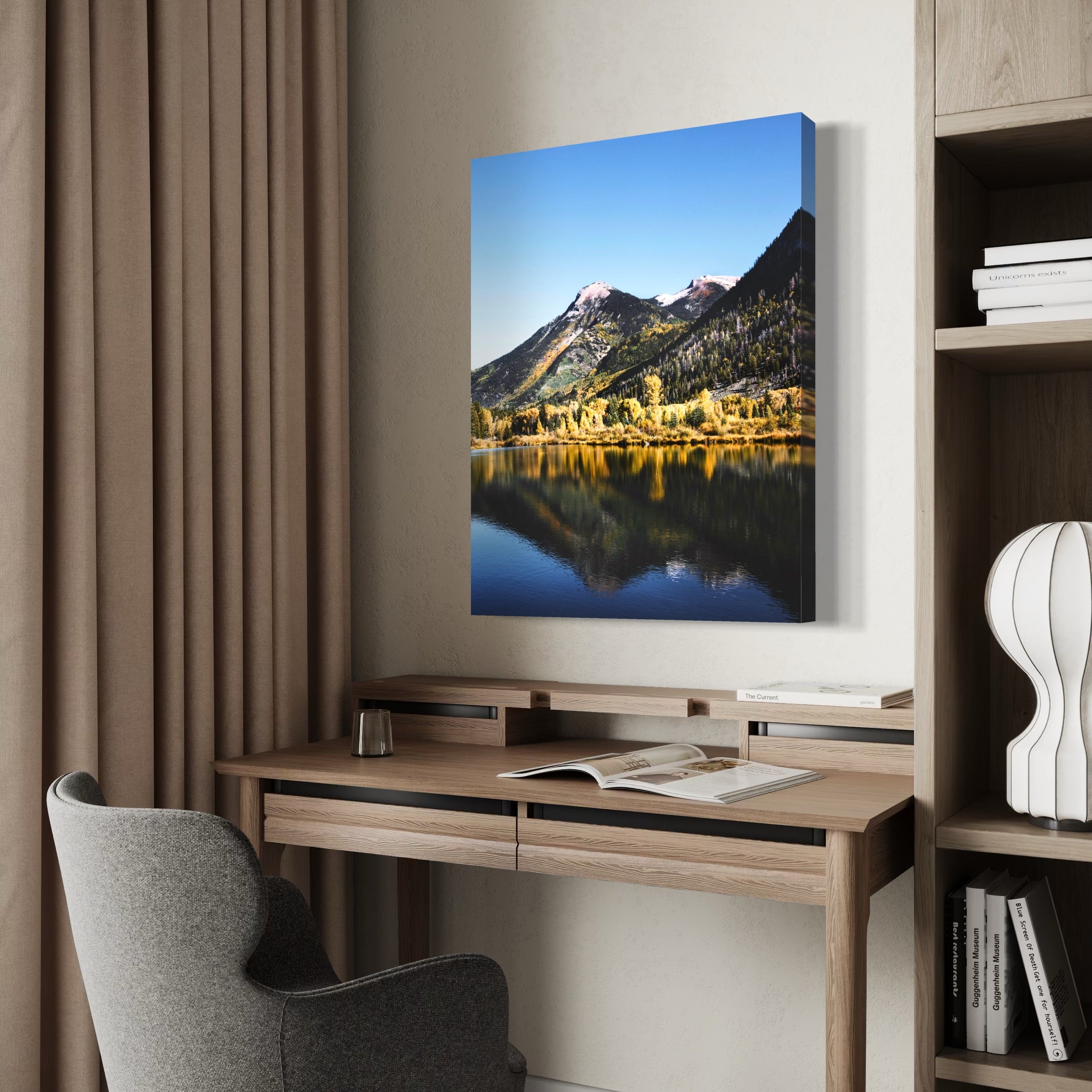 Alpine Lake - Moderno Wall Art Wall Art