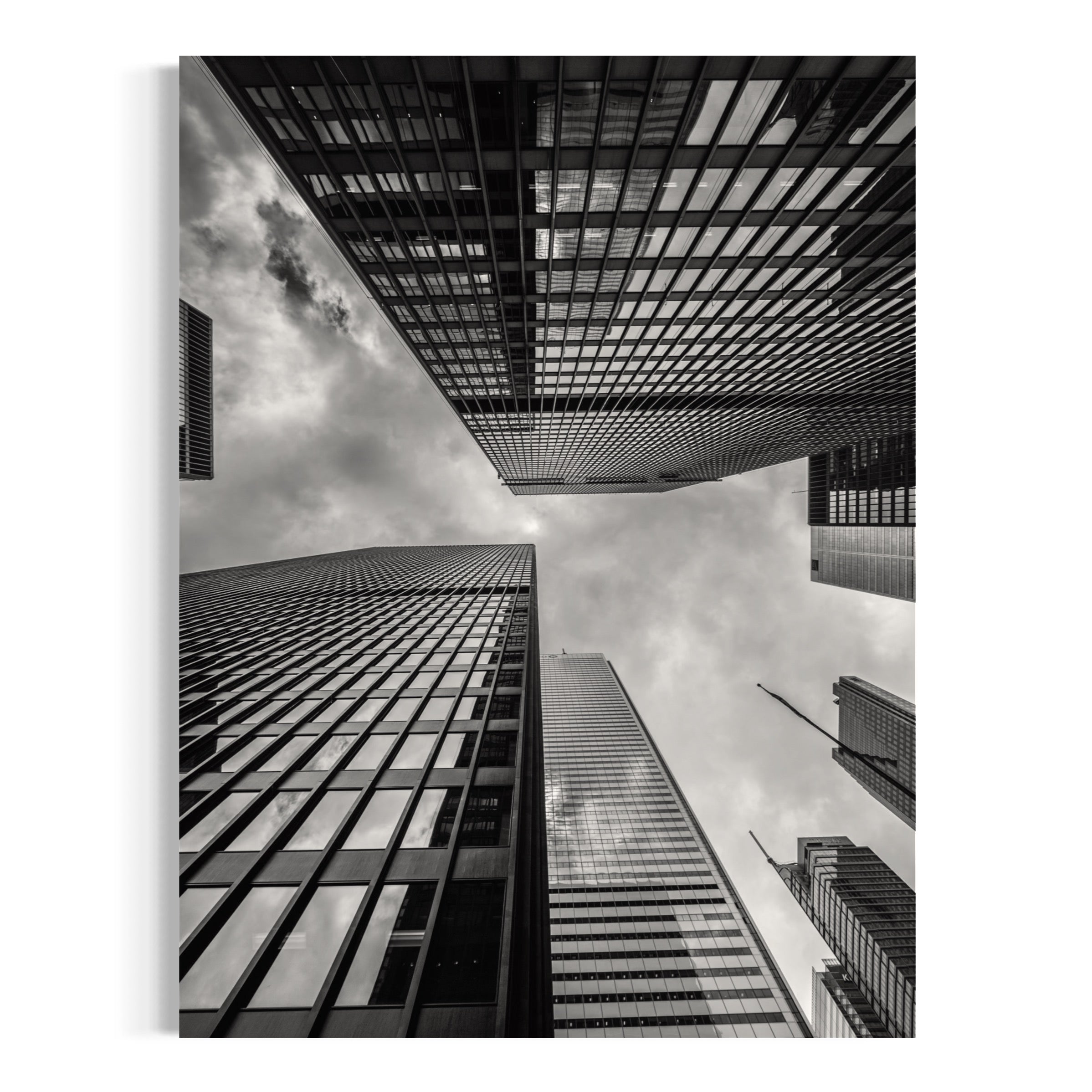 Skyscraper Geometry - Moderno Wall Art Wall Art