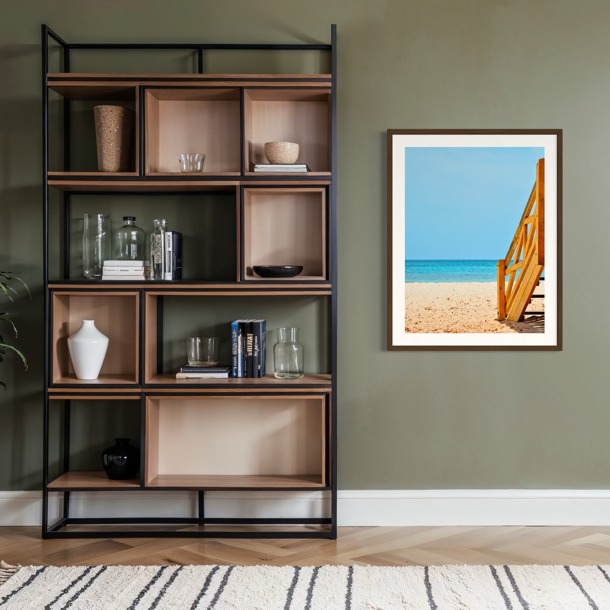 Summer Beach Day - Moderno Wall Art Wall Art