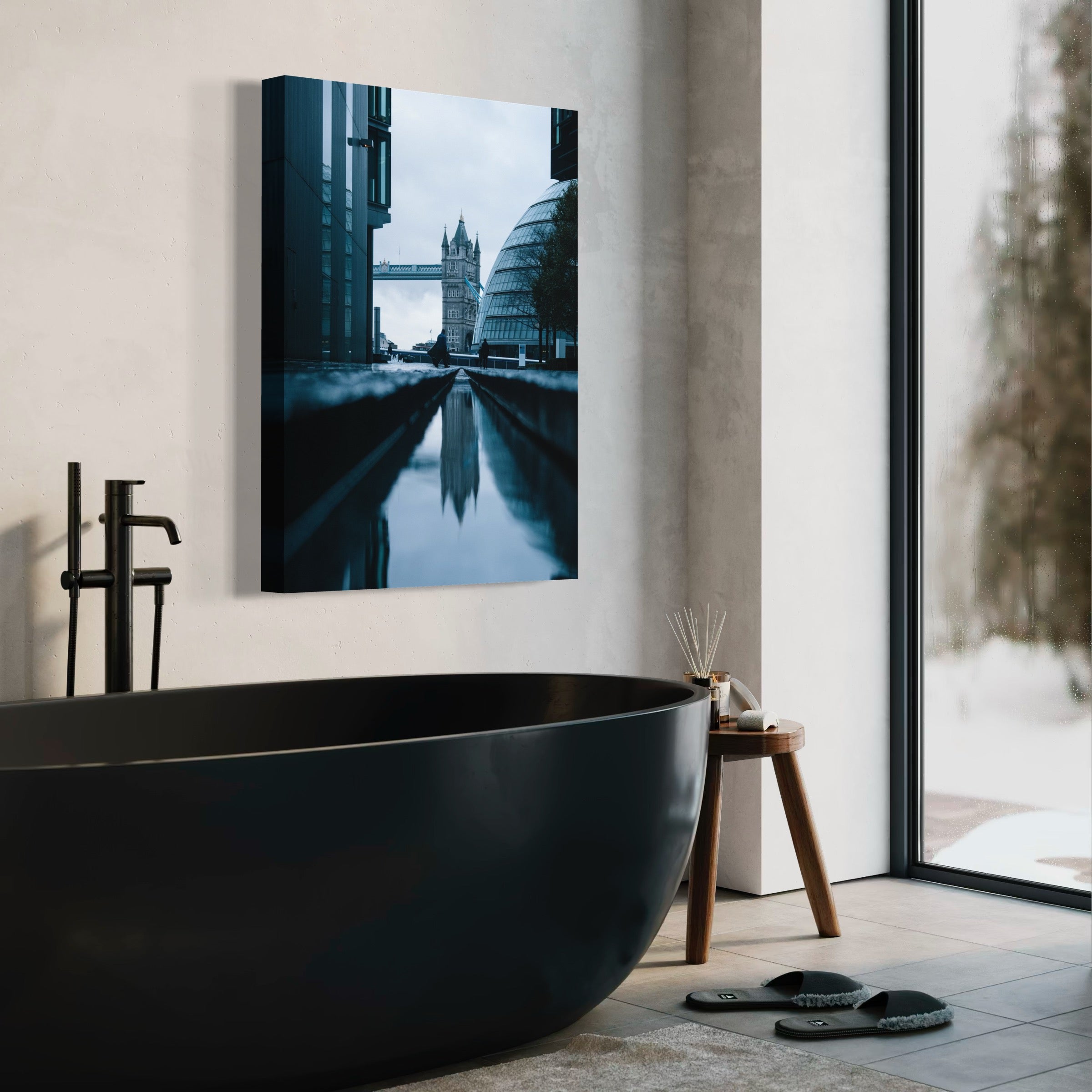 Chilled Reflections - Moderno Wall Art Wall Art