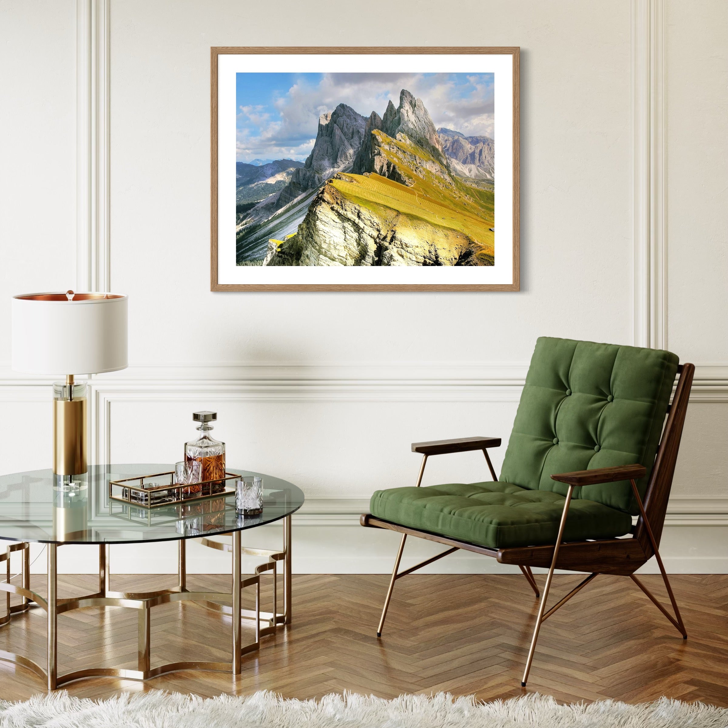 The Dolomites Unfolded - Moderno Wall Art Wall Art
