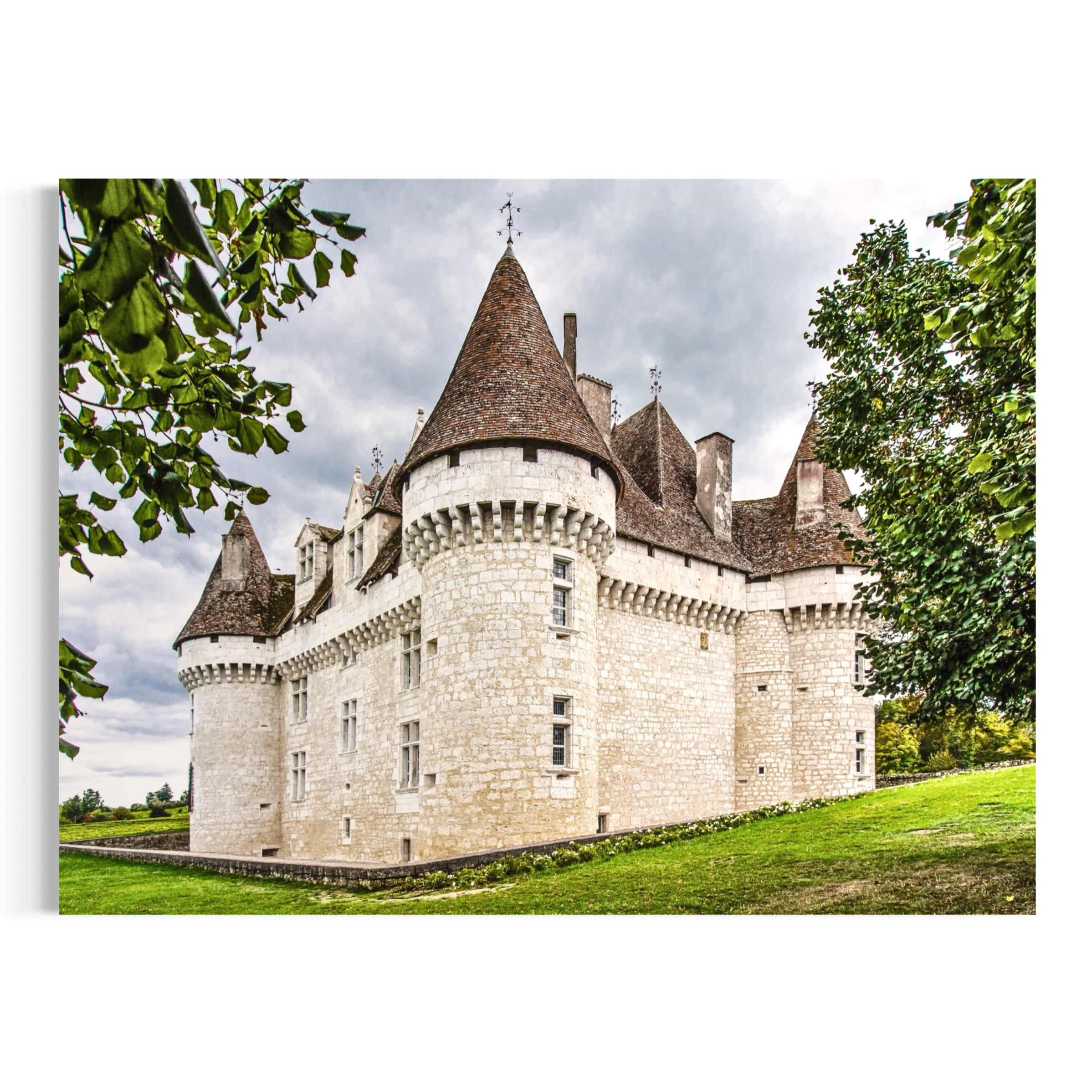 French Fortress Landscape - Moderno Wall Art Wall Art