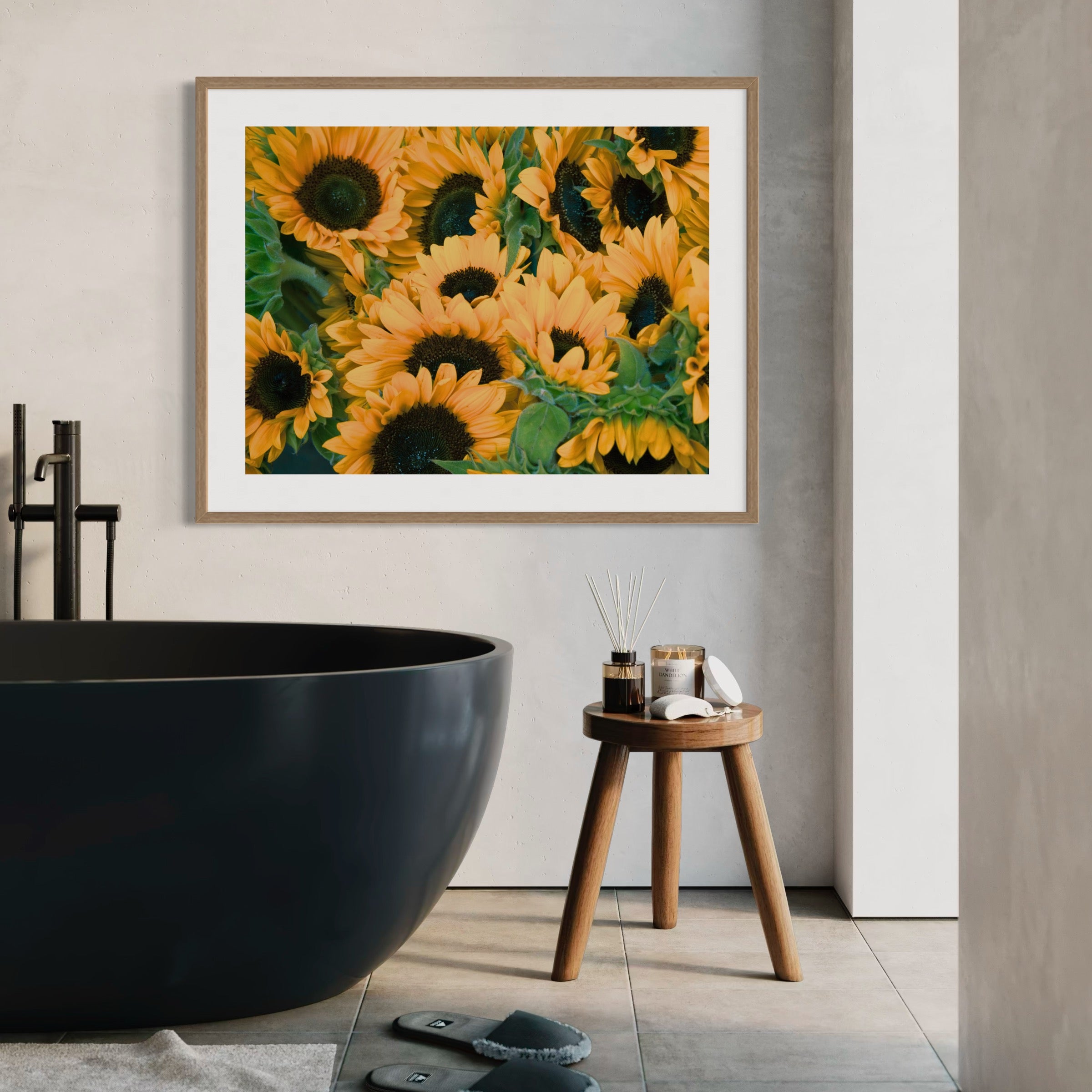 Sunflower Field - Moderno Wall Art Wall Art