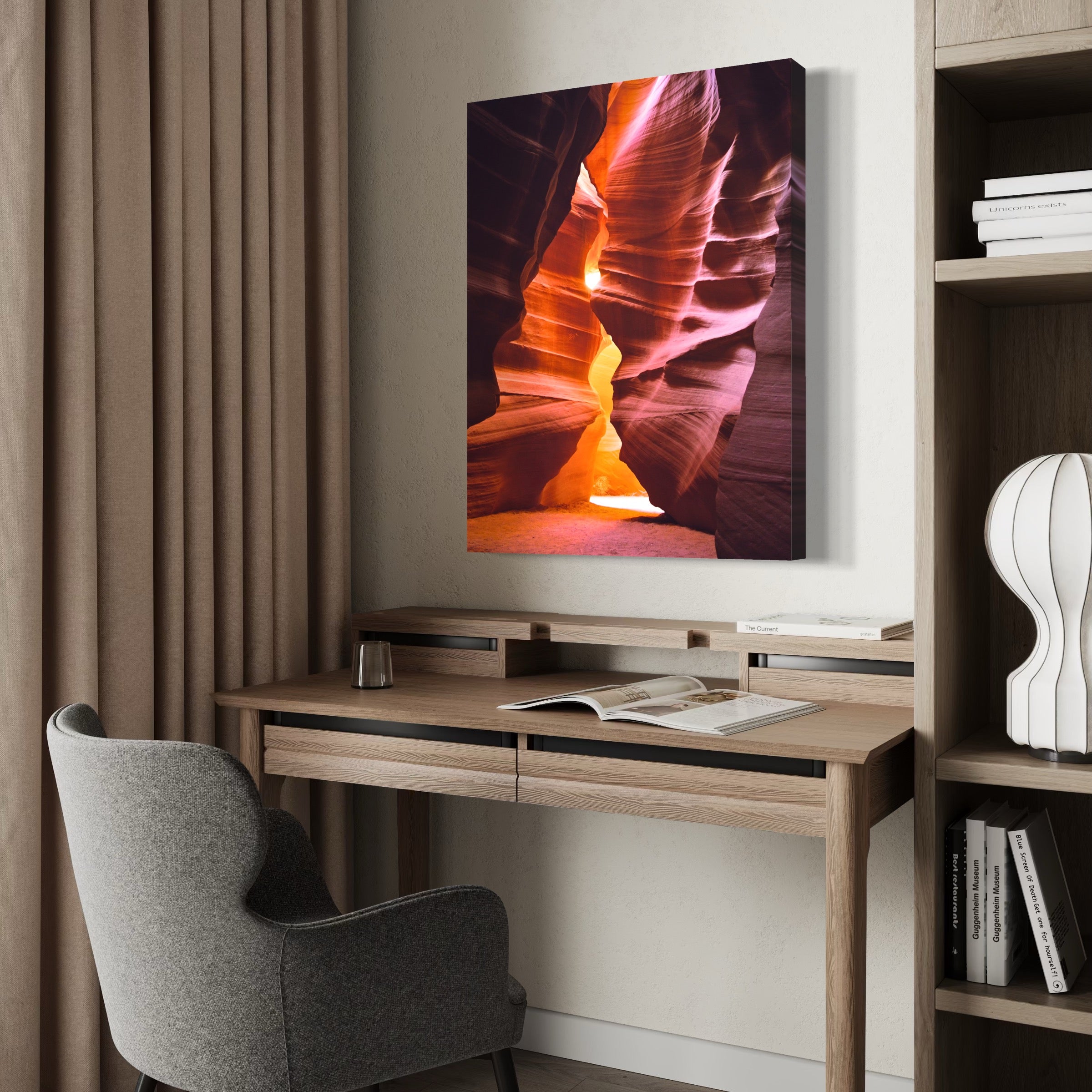 Desert Caves I - Moderno Wall Art Wall Art