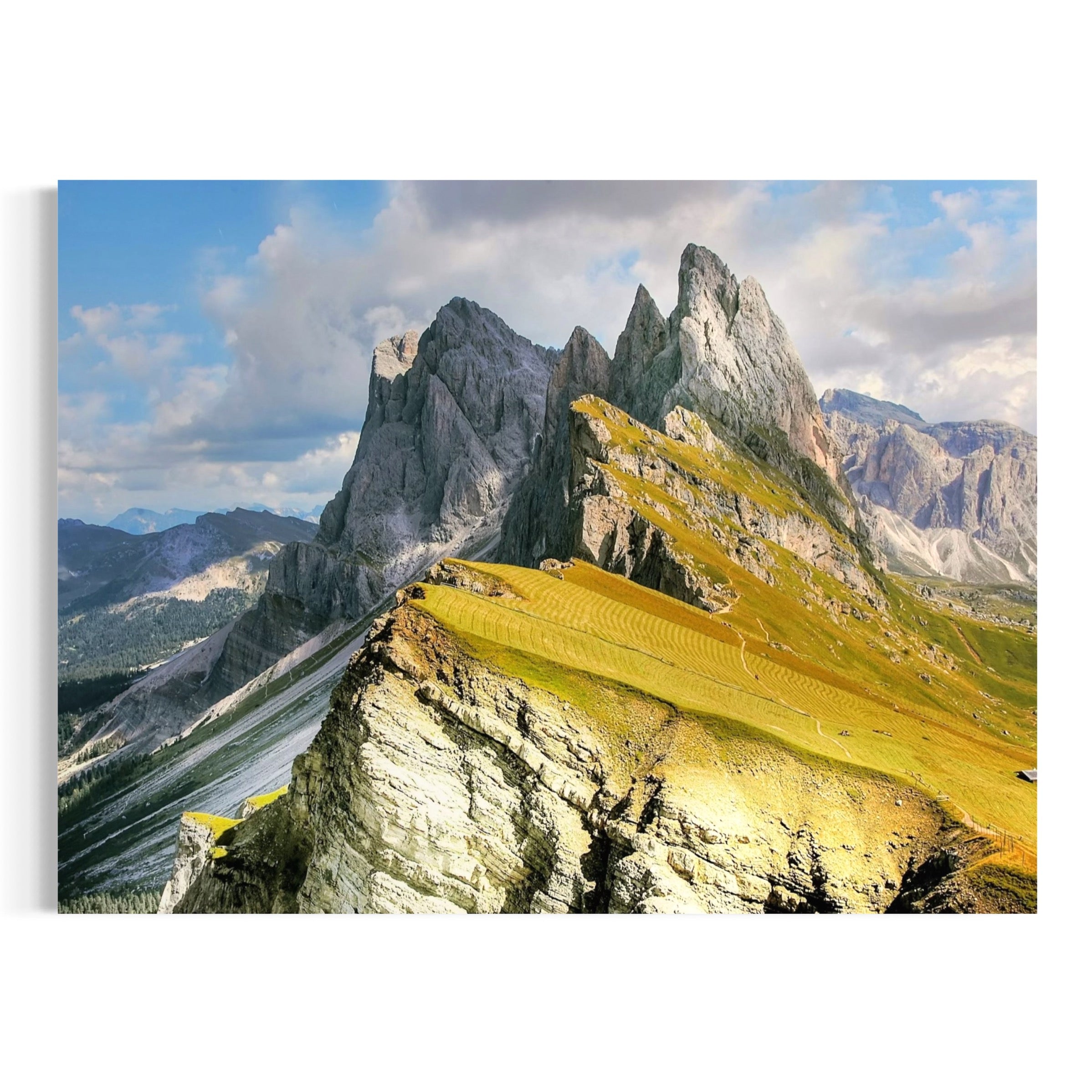 The Dolomites Unfolded - Moderno Wall Art Wall Art