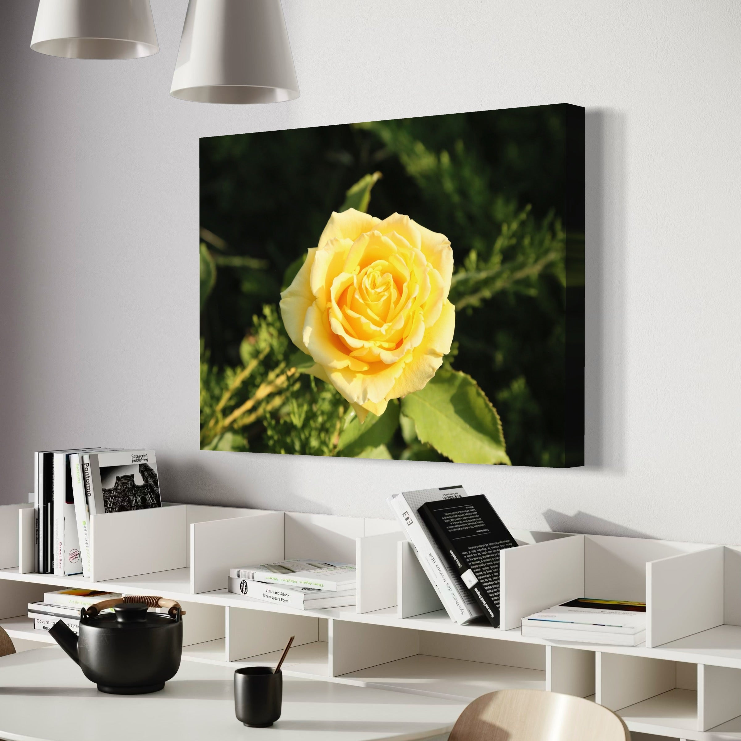 Golden Rose - Moderno Wall Art Wall Art
