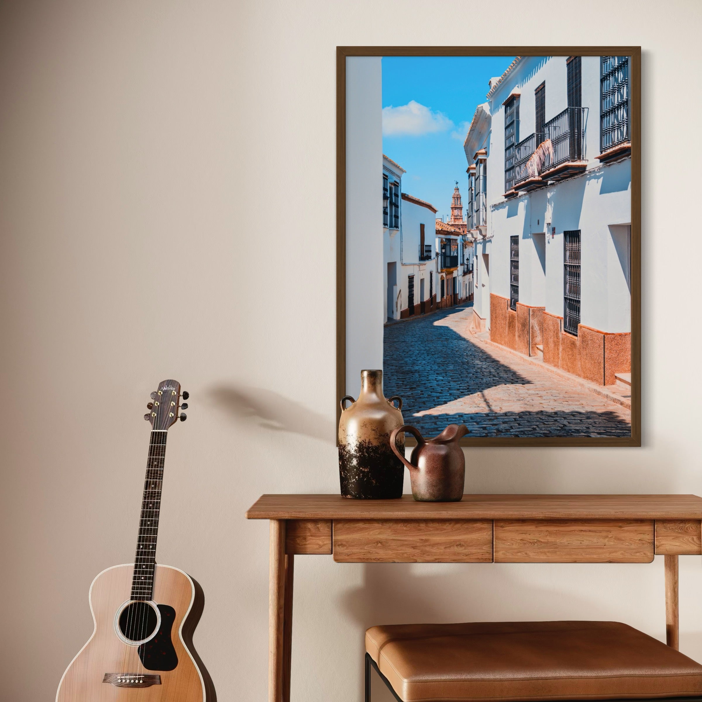 Streets of Carmona - Moderno Wall Art Wall Art