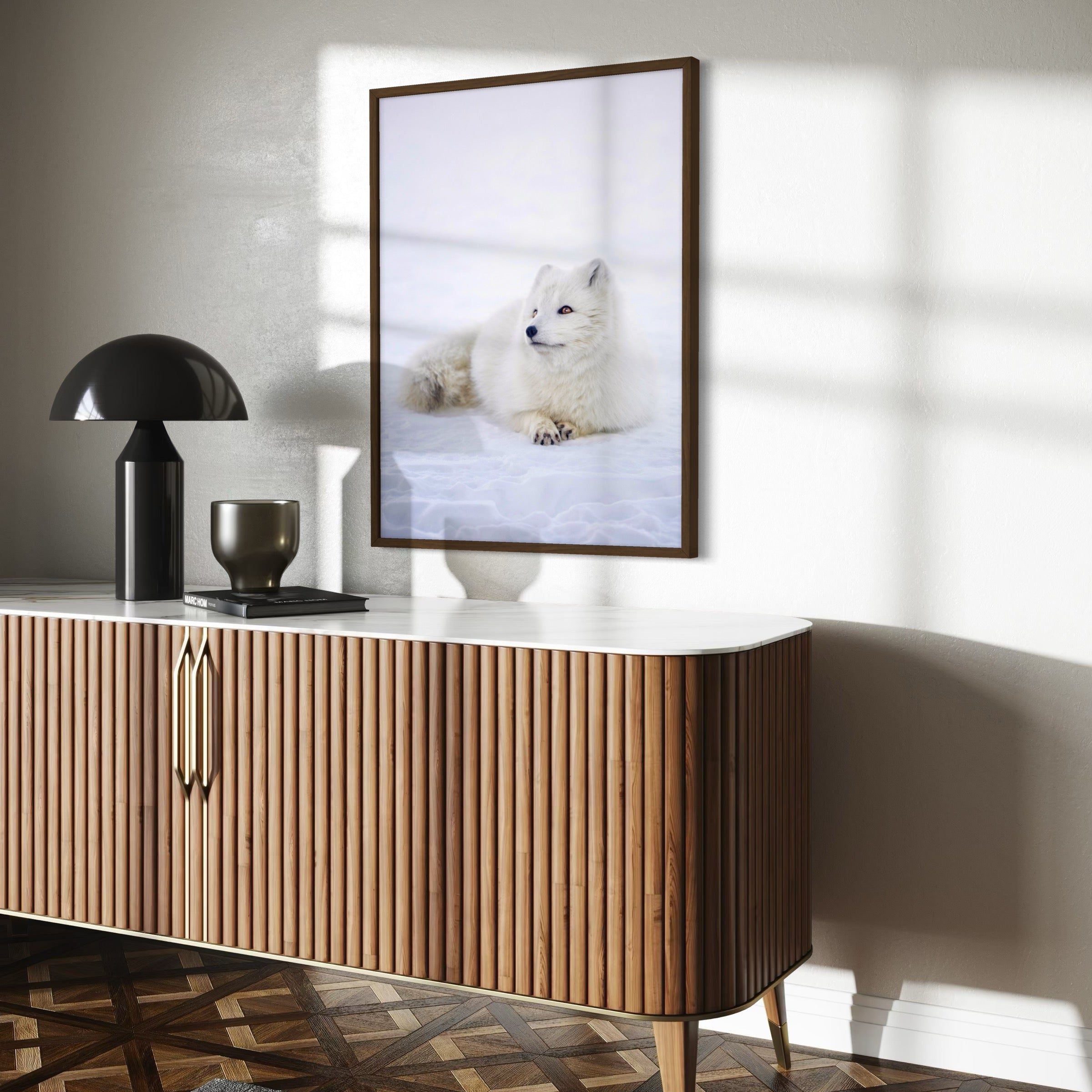 Arctic Elegance - Moderno Wall Art Wall Art