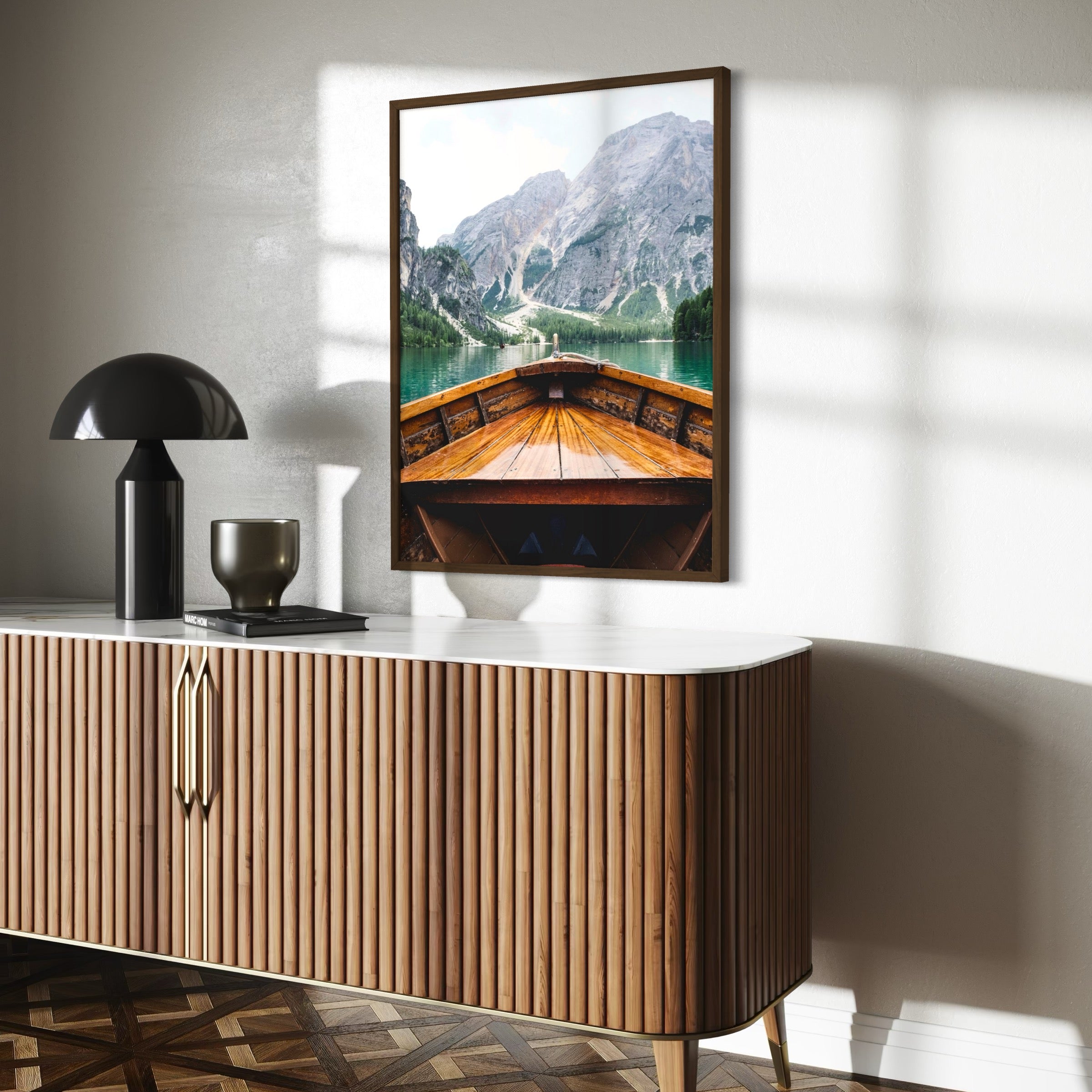 Voyager's View - Moderno Wall Art Wall Art