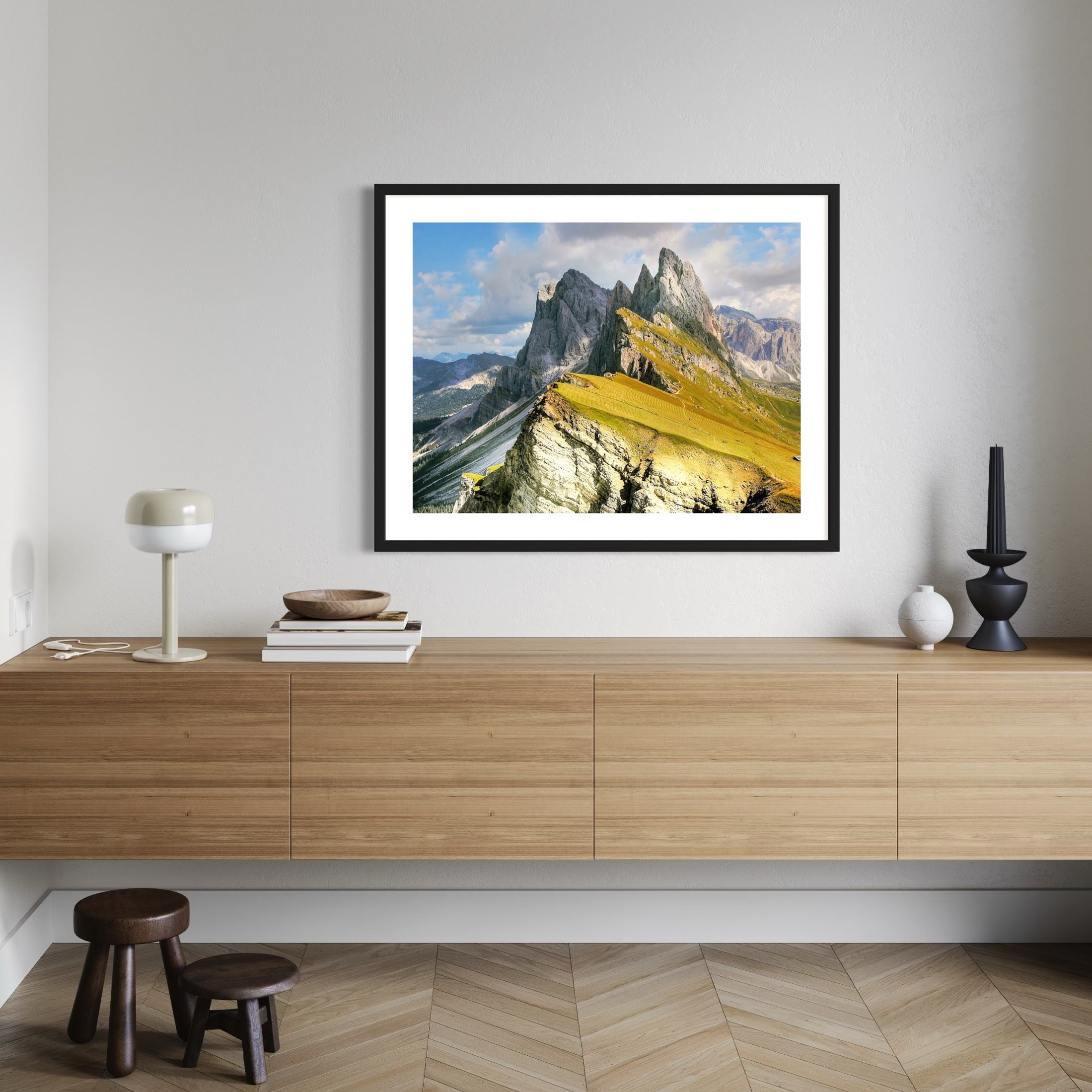 The Dolomites Unfolded - Moderno Wall Art Wall Art