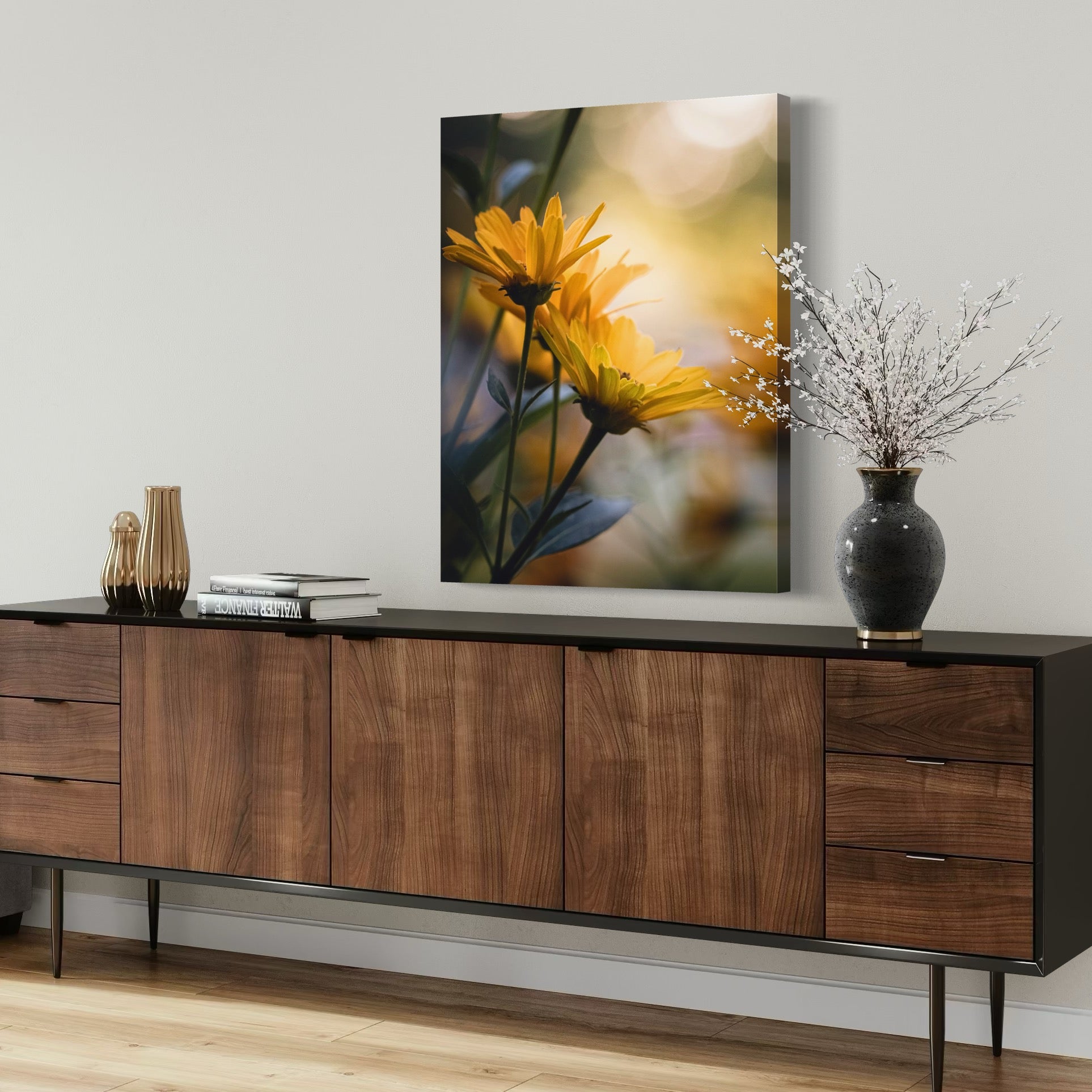 Daisy Radiance - Moderno Wall Art Wall Art