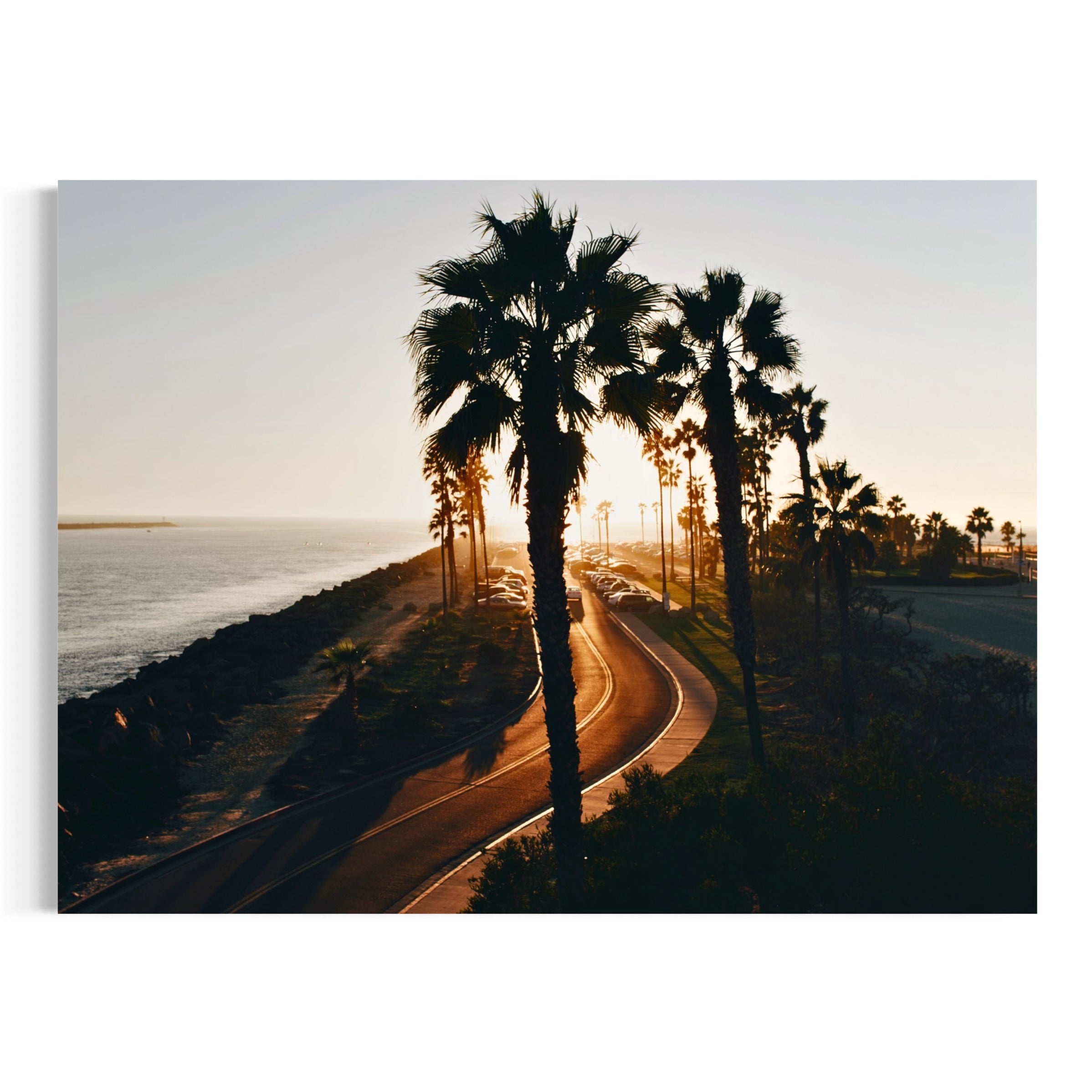 Coastal Silhouettes - Moderno Wall Art Wall Art