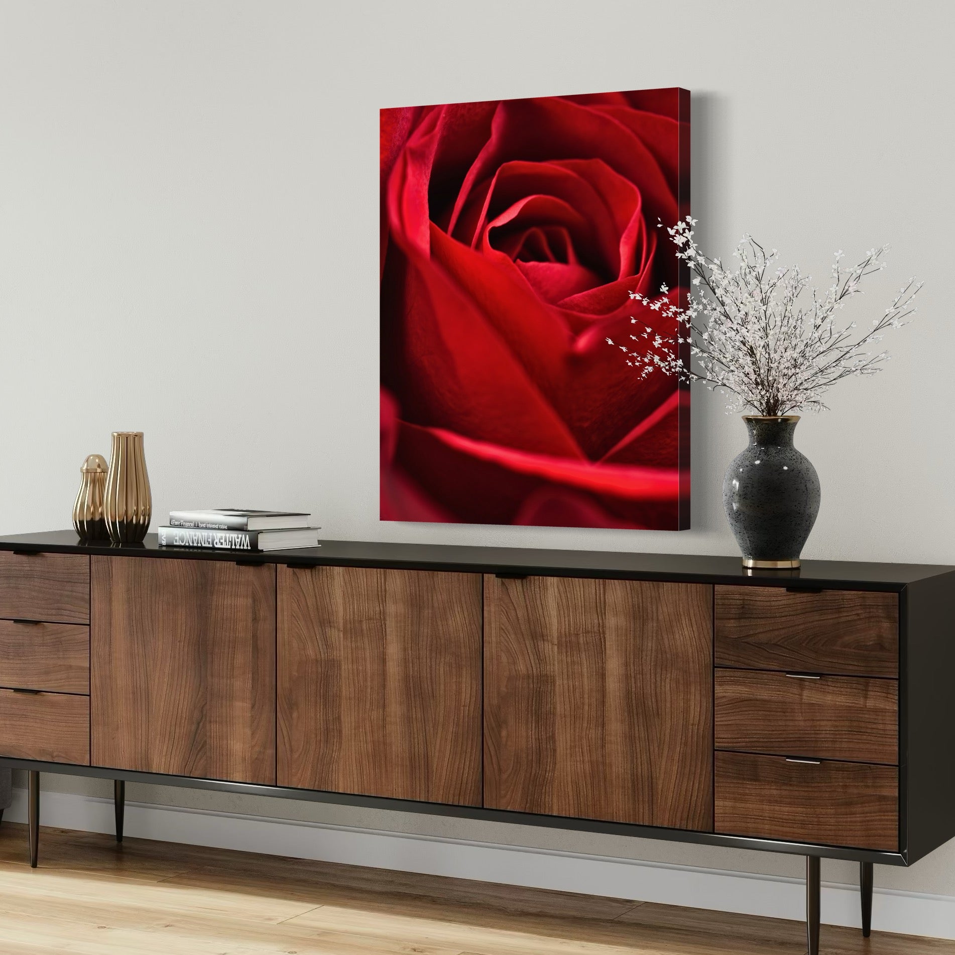 Red Velvet - Moderno Wall Art Wall Art