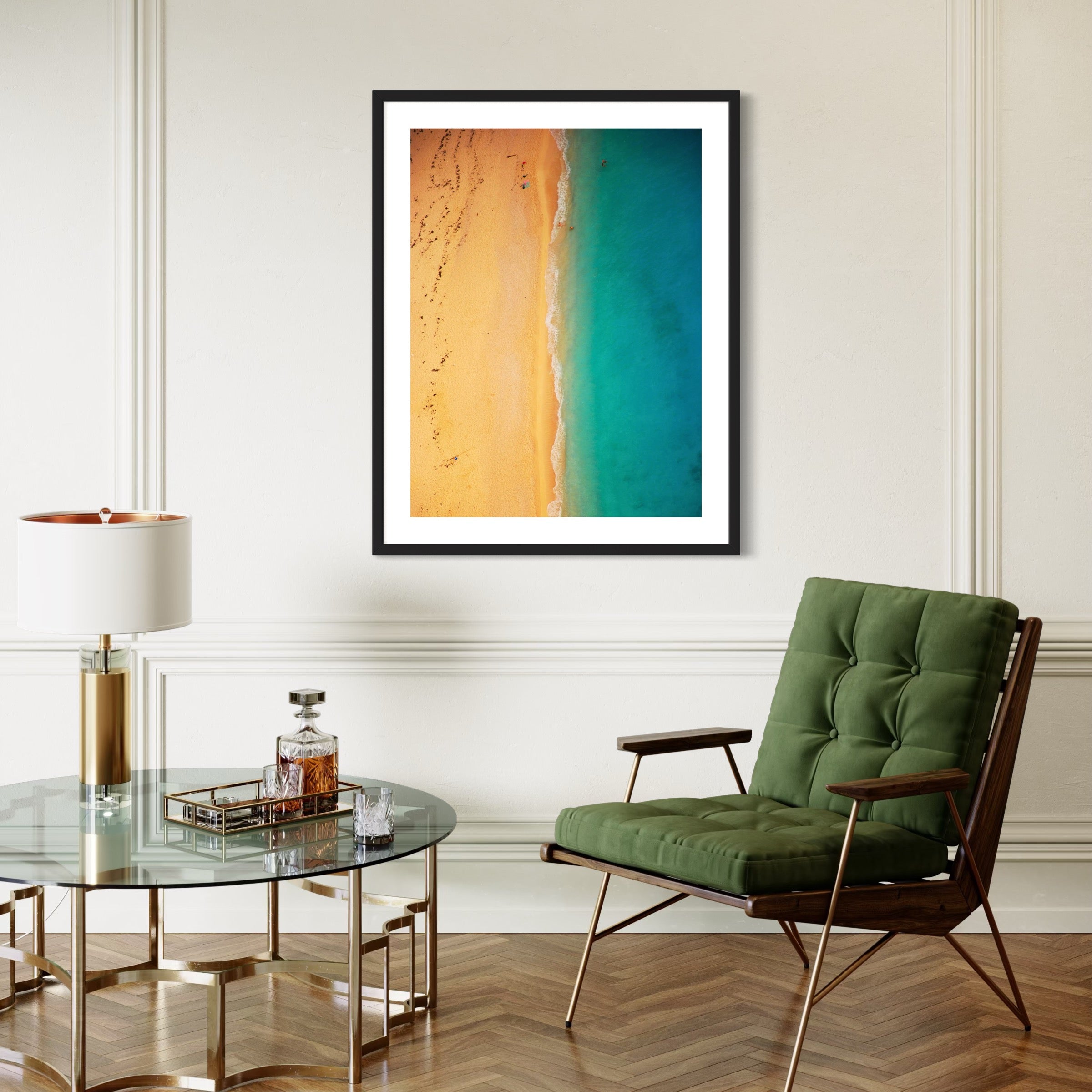 Earth and Ocean - Moderno Wall Art Wall Art