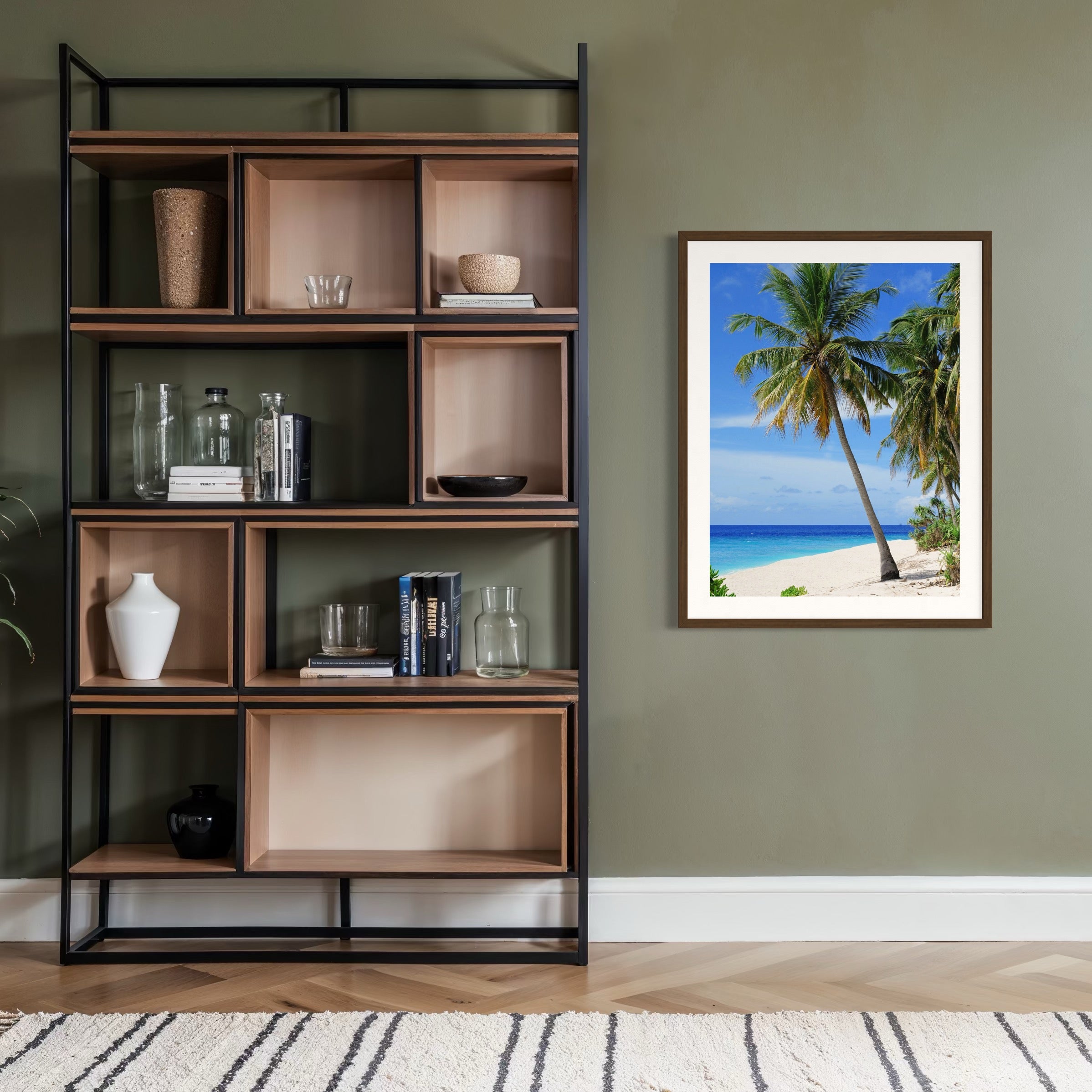 Tranquil Tropics - Moderno Wall Art Wall Art